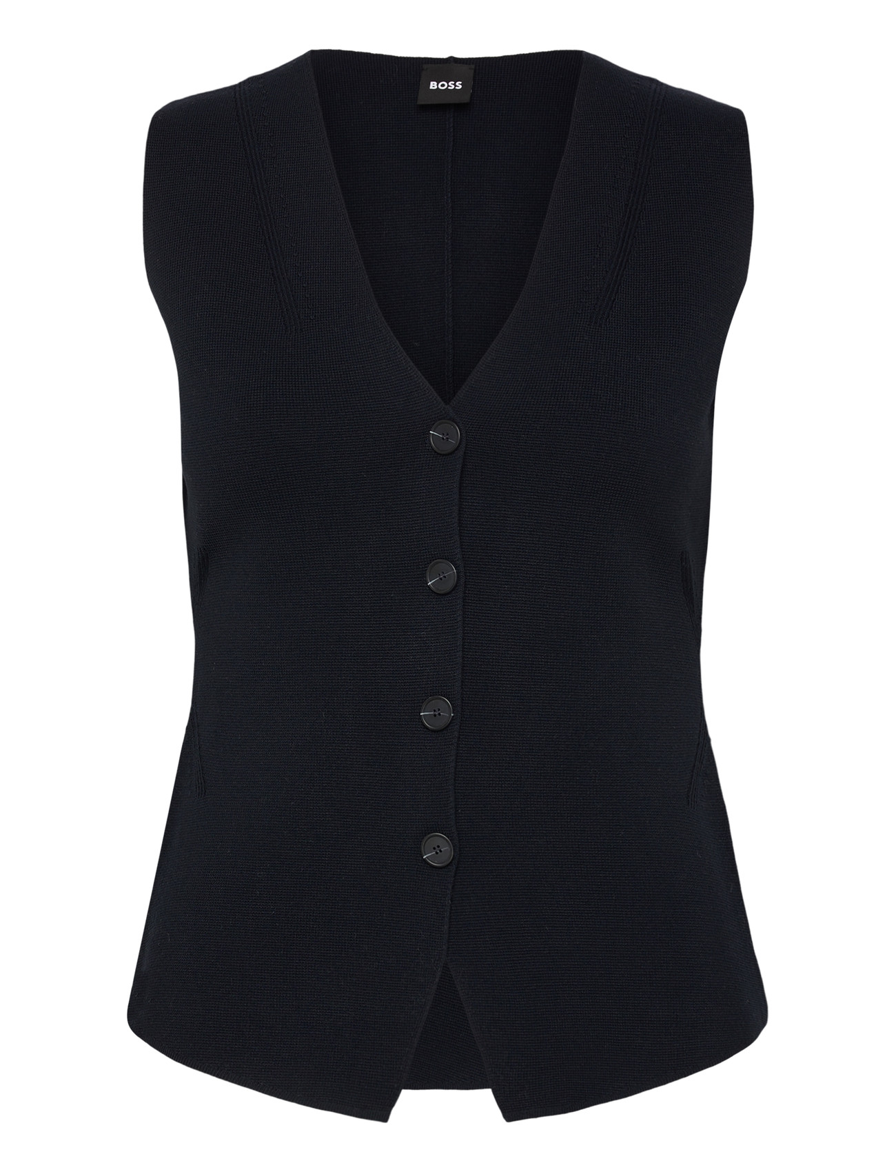 BOSS Fylvie, XS, Navy, Veste > Strikkede Veste, Dame