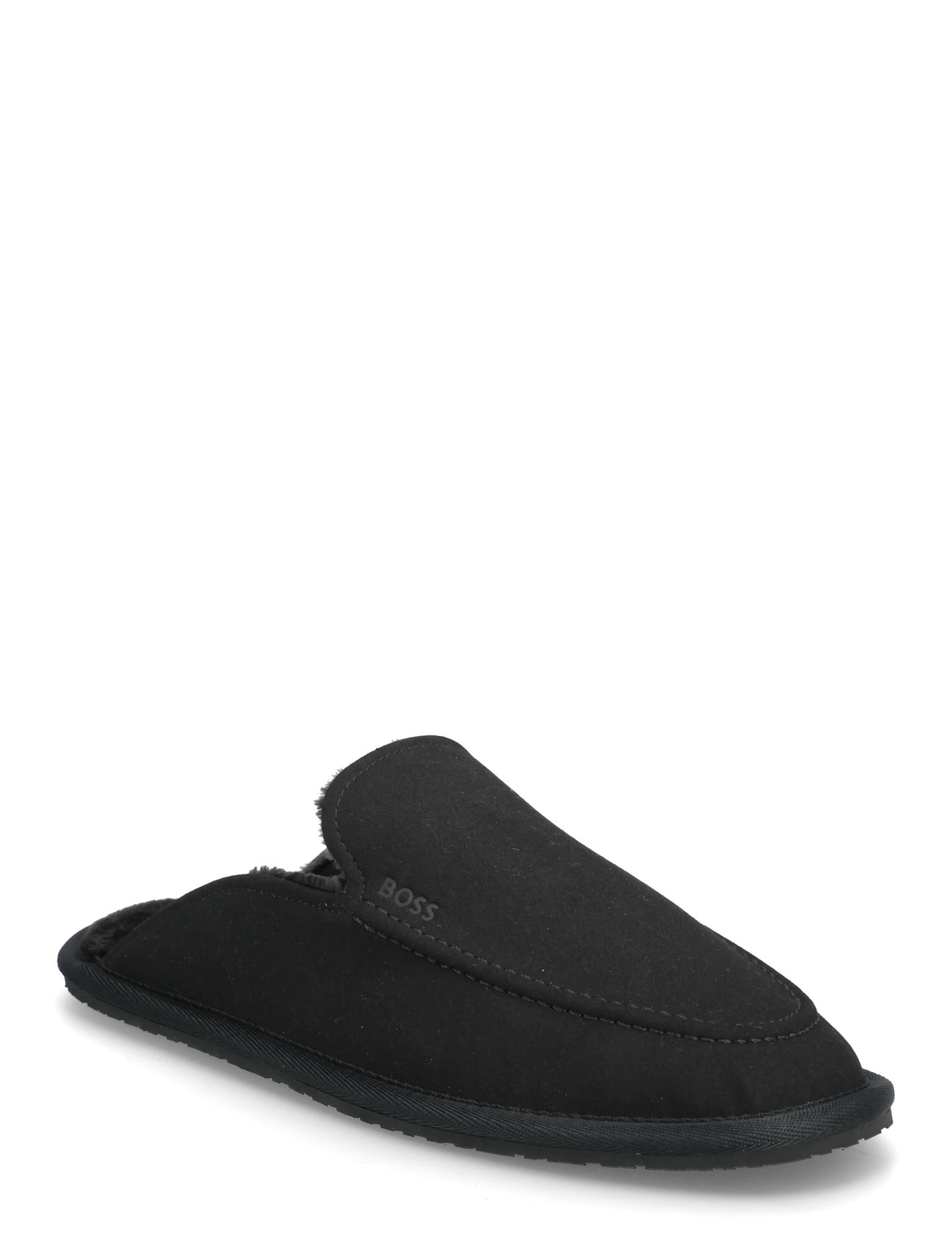 BOSS Home_Mule_Msfr, 39, Black, Sko > Tøfler, Herre