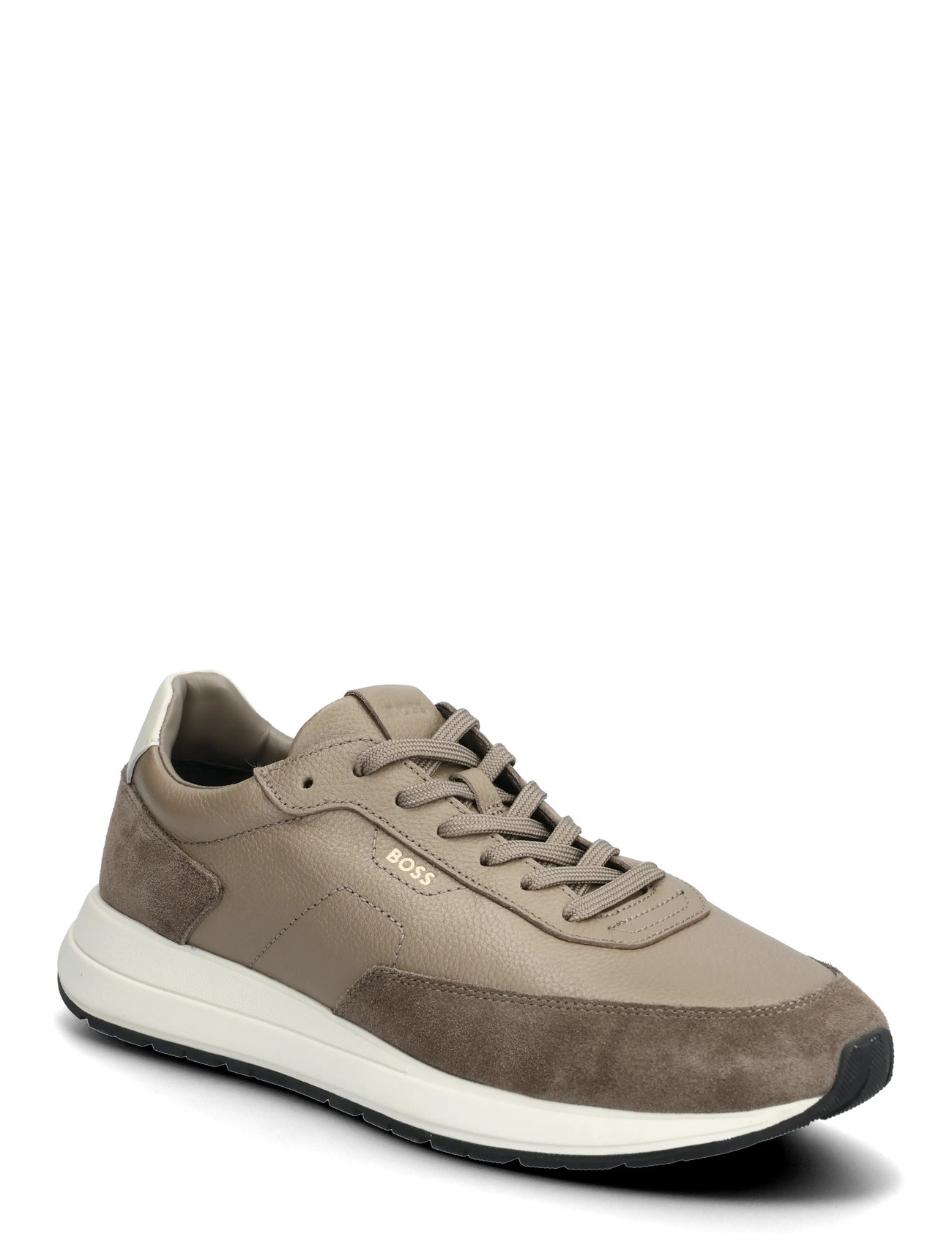 BOSS Vinston_Runn_Sdgrlt, 39, Beige, Sneakers > Sneakers Med Lav Top, Herre