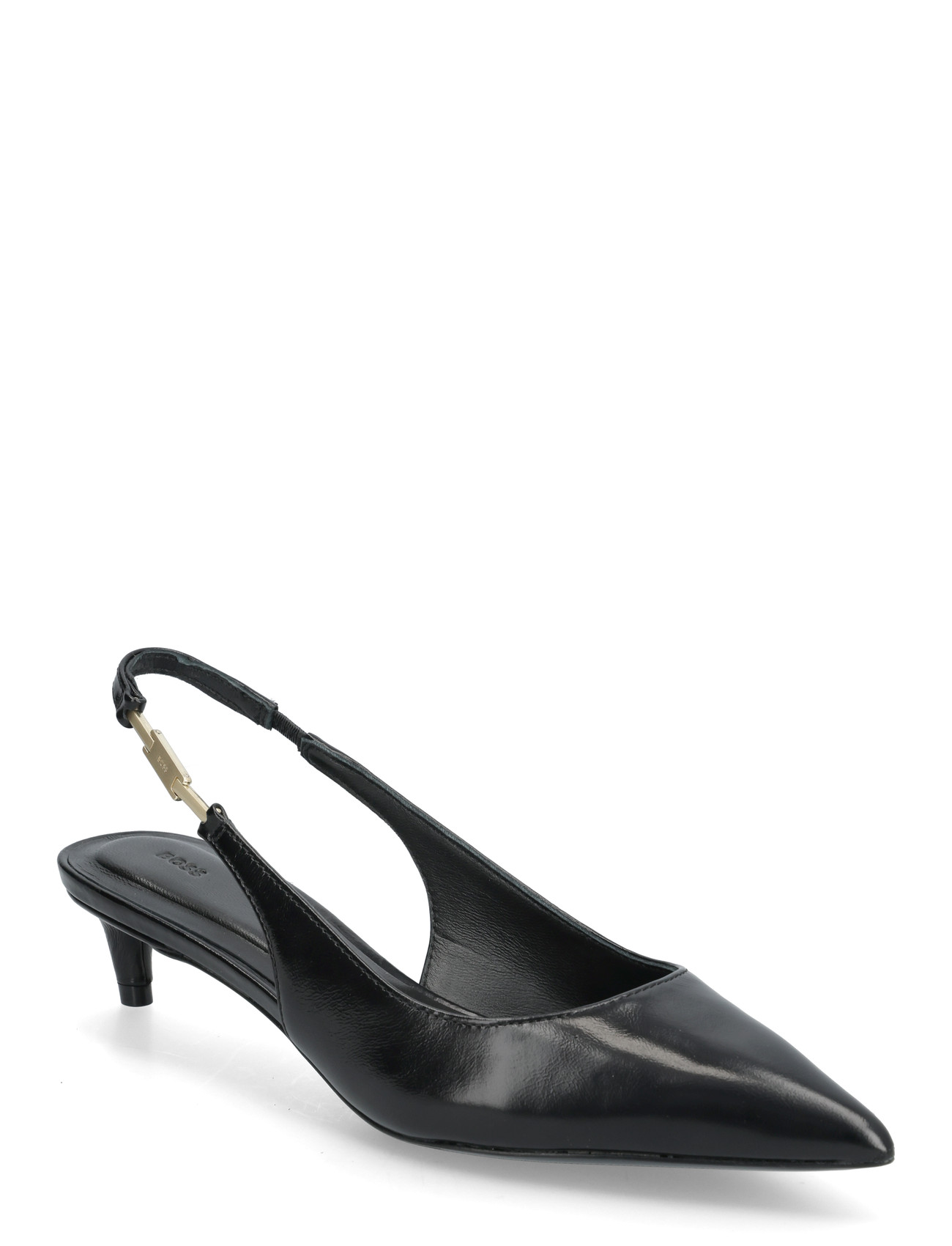 BOSS Gracey_Slbpump35_Na, 40, Black, Sling Backs > Heeled Slingbacks, Dame