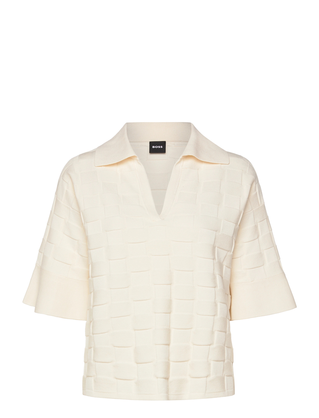 BOSS Fapavero, XL, Cream, T-Shirts Og Toppe > Poloer, Dame