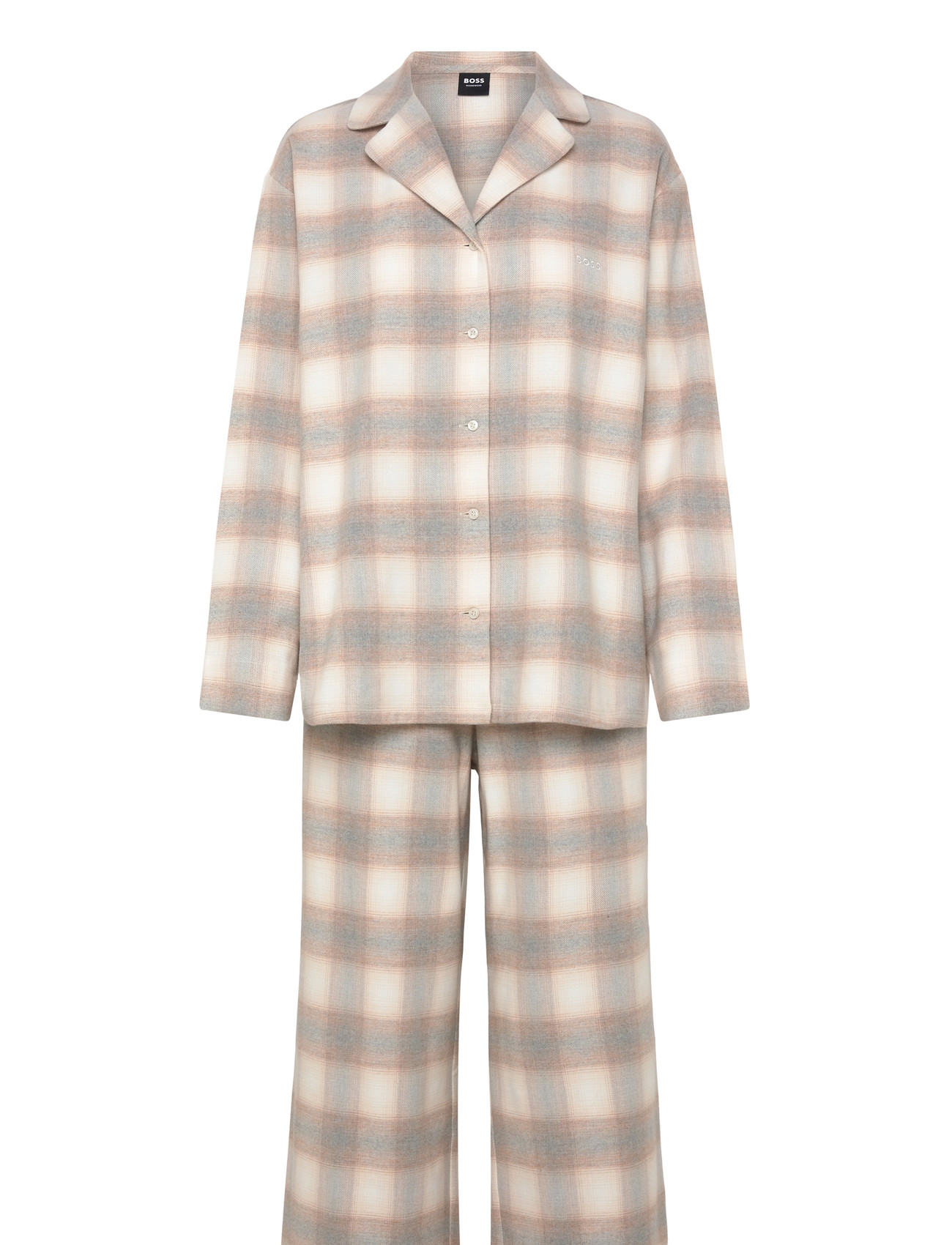 BOSS Winter Weiß Pyjama Patterned - M - Damen