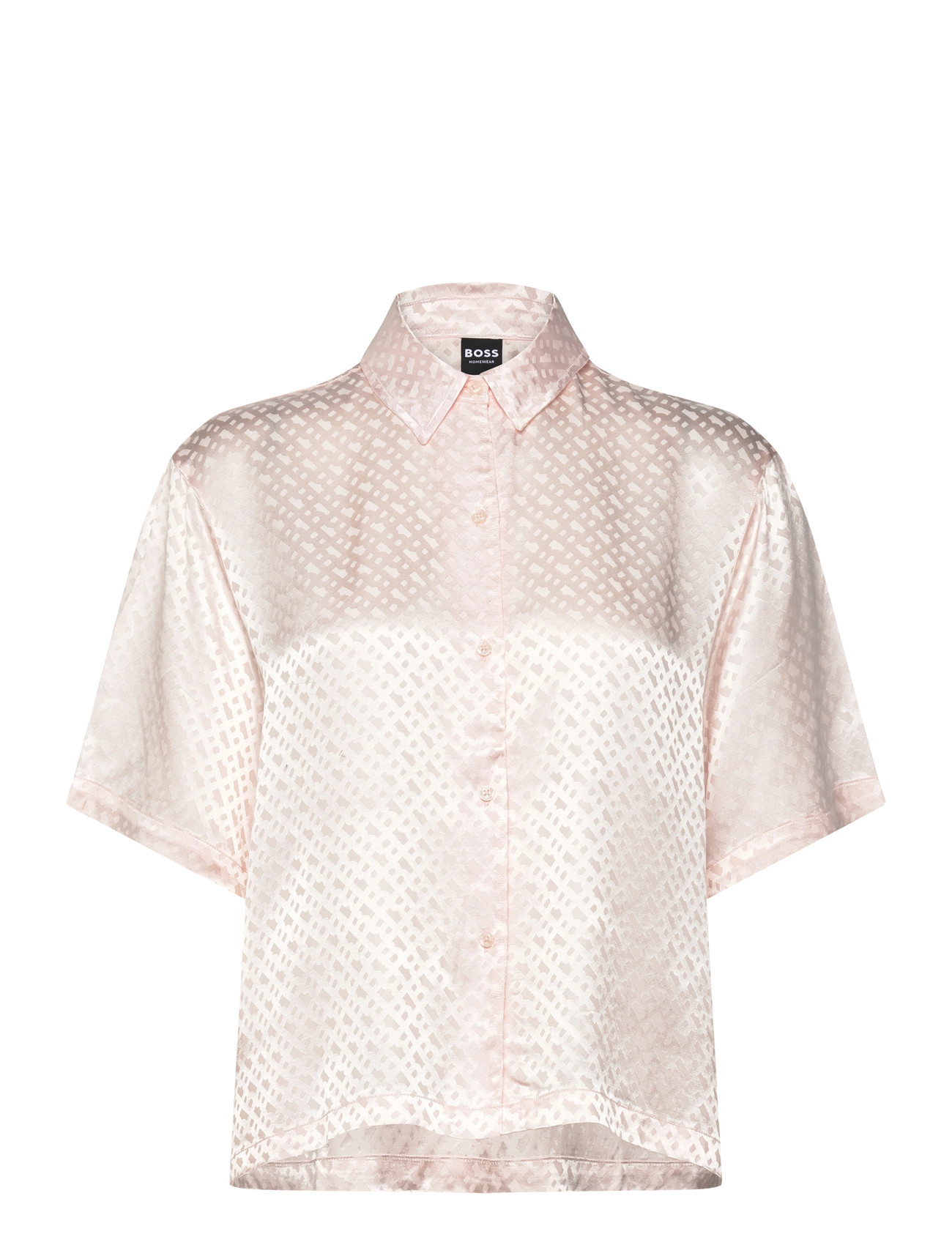BOSS B Monogram_Top, M, Pink, Nat- Og Loungewear > Toppe, Dame