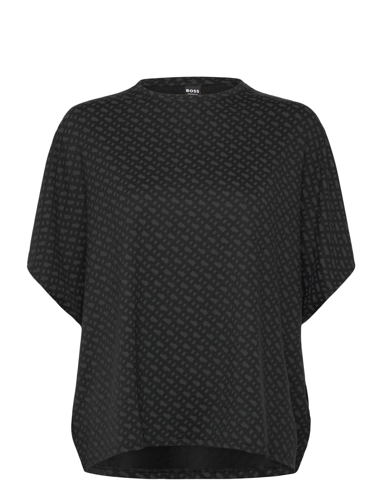 BOSS B Logo_T-Shirt, M, Black, Nat- Og Loungewear > Toppe, Dame