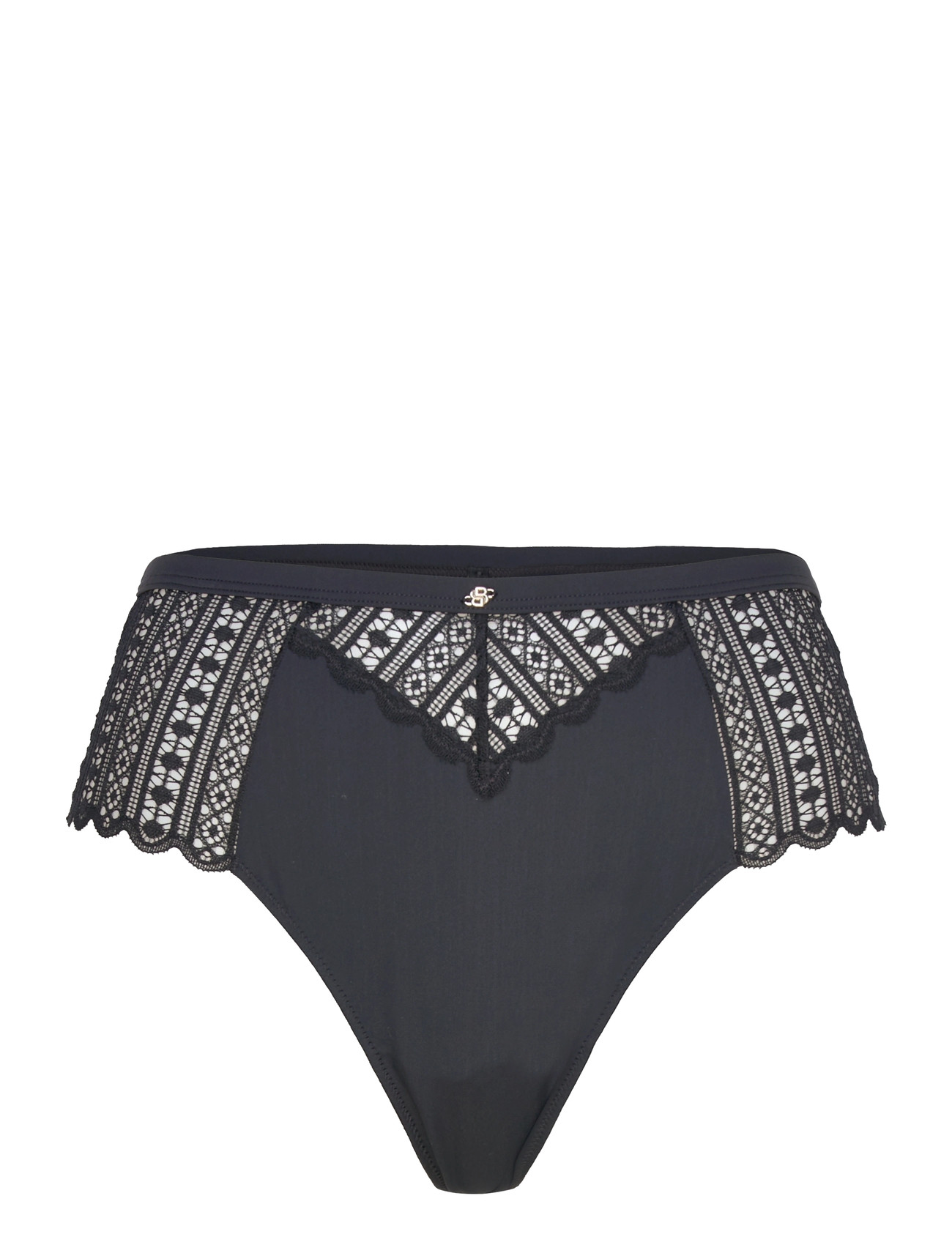 BOSS Hw Thong_Guipure, L, Black, Trusser > G-Streng, Dame