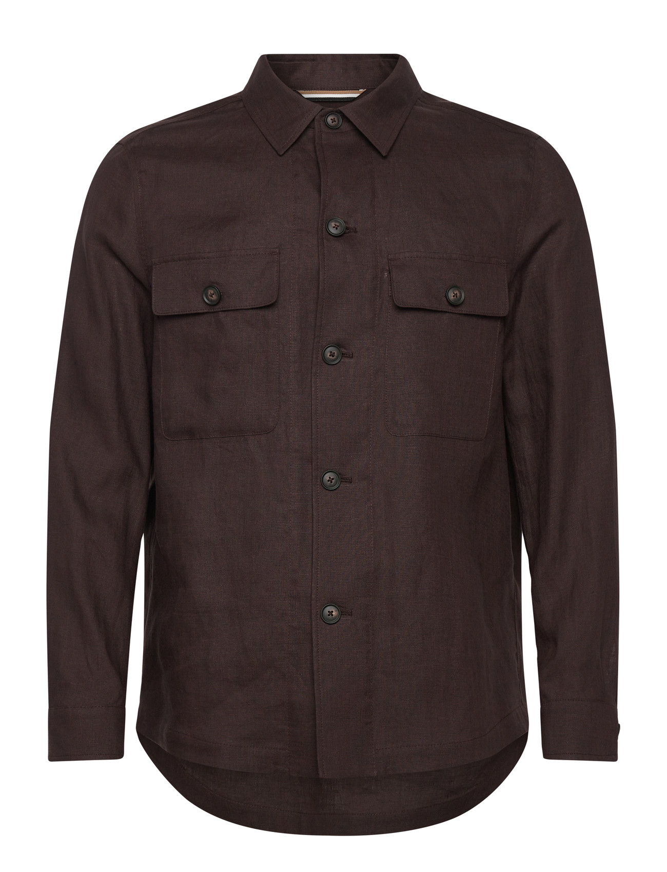 BOSS C-Carper-Os-262F, 50, Brown, Skjorter > Afslappet Shirts, Herre