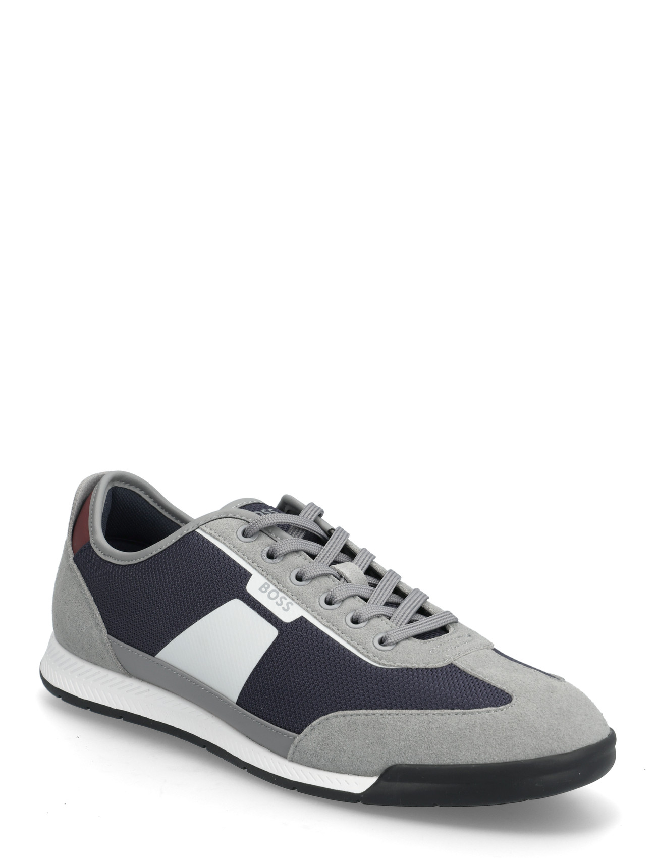 BOSS Nitan_Lowp_Txmx, 40, Grey, Sneakers > Sneakers Med Lav Top, Herre