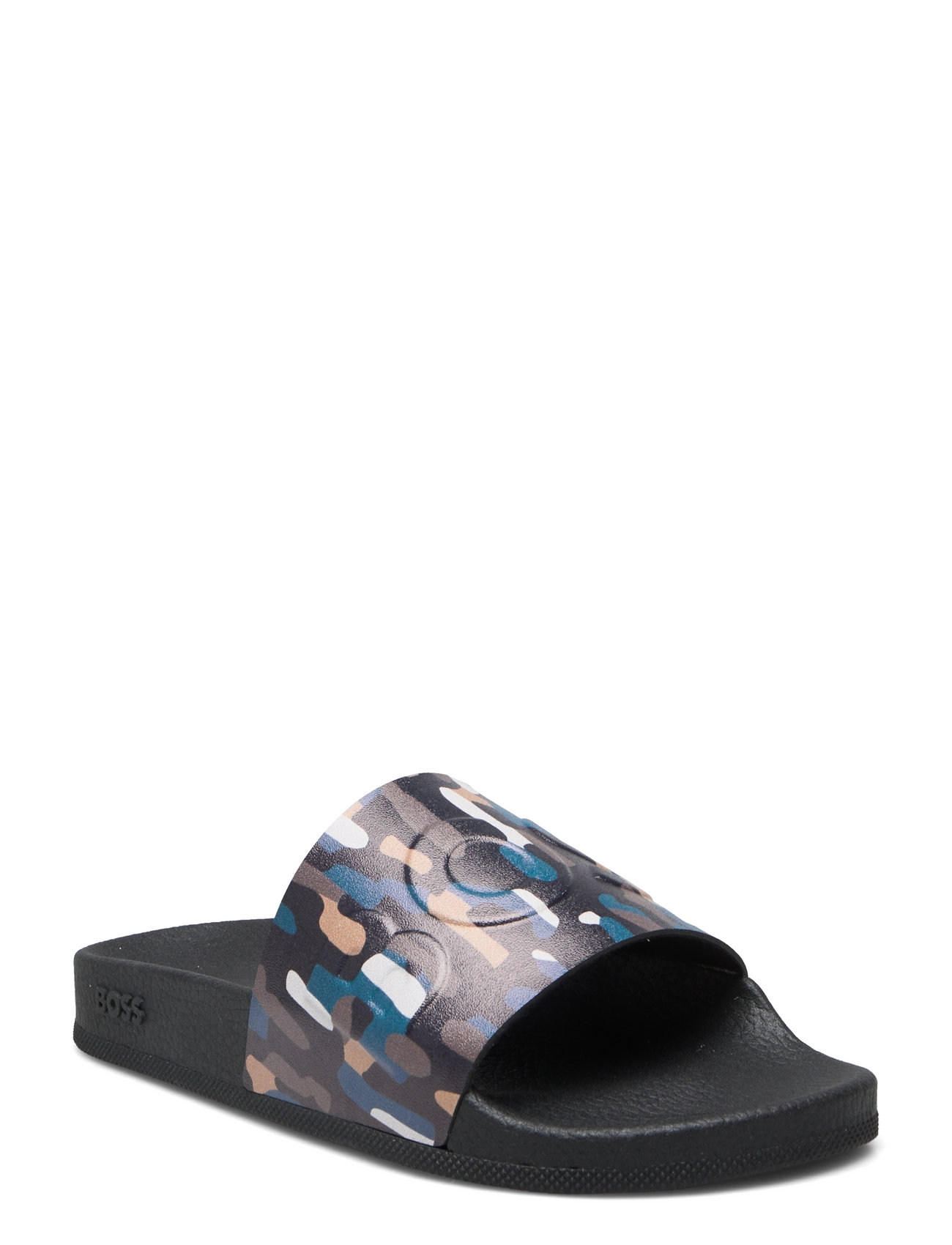 Hugo boss camo discount sliders