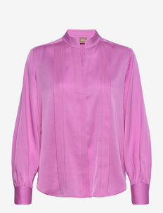 Bisora - langærmede bluser - open pink