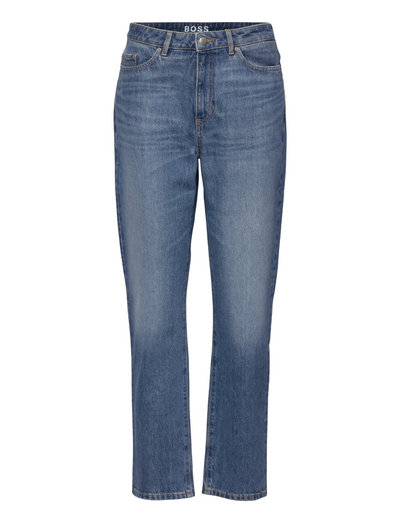 BOSS Straight Crop 1.4 - Straight jeans - Boozt.com