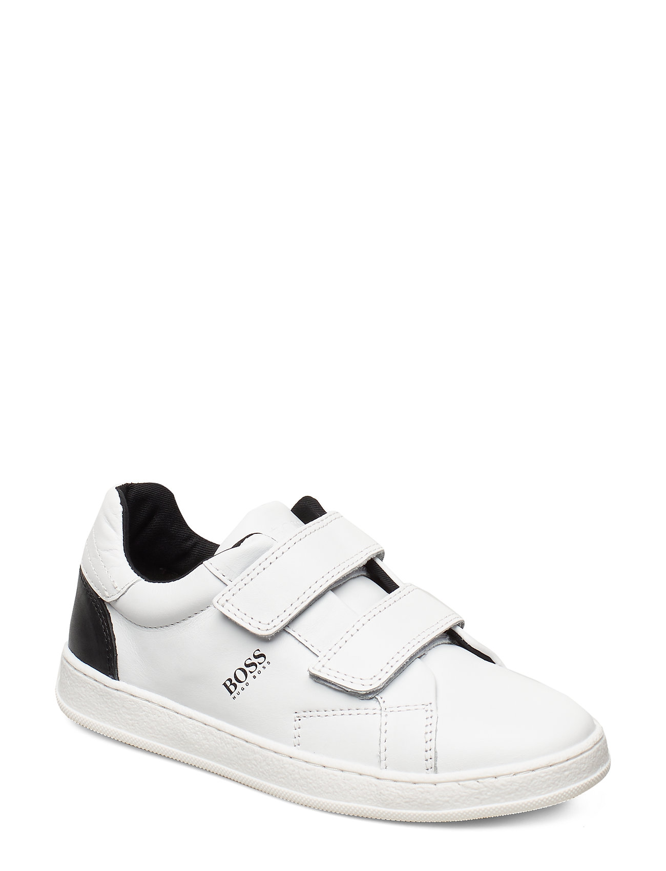 boss white trainers