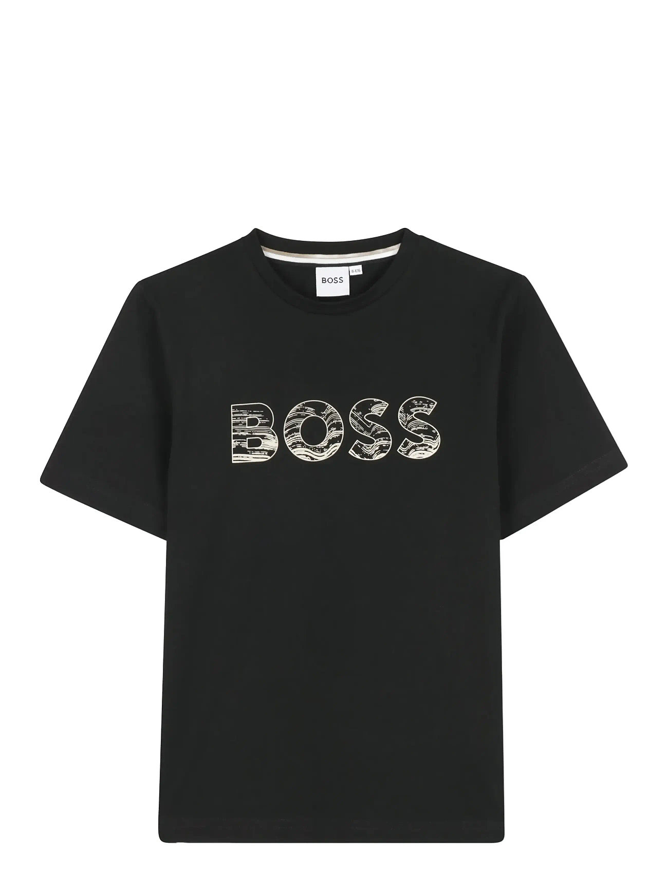 BOSS Short Sleeves Tee-Shirt, 108, Black, T-Shirts > Kortærmede, Børn