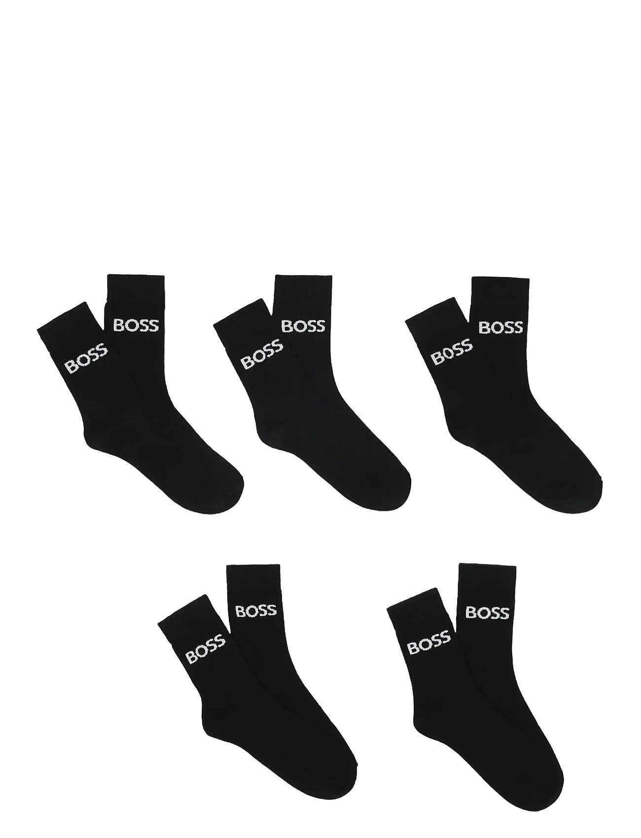 BOSS Socks(*5), 35, Black, Sokker & Strømpebukser > Sokker, Børn