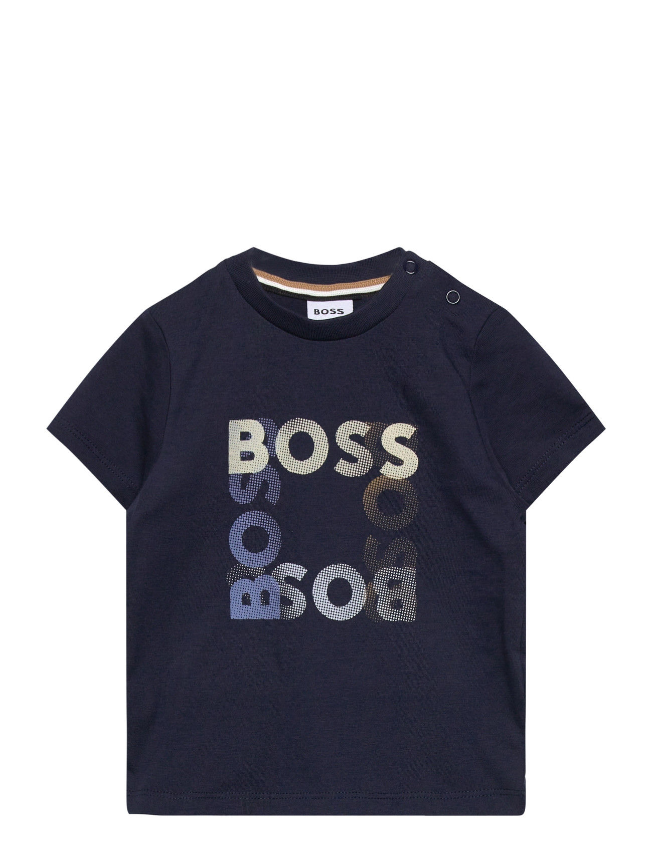 BOSS Short Sleeves Tee-Shirt, 74, Navy, T-Shirts > Kortærmede, Børn