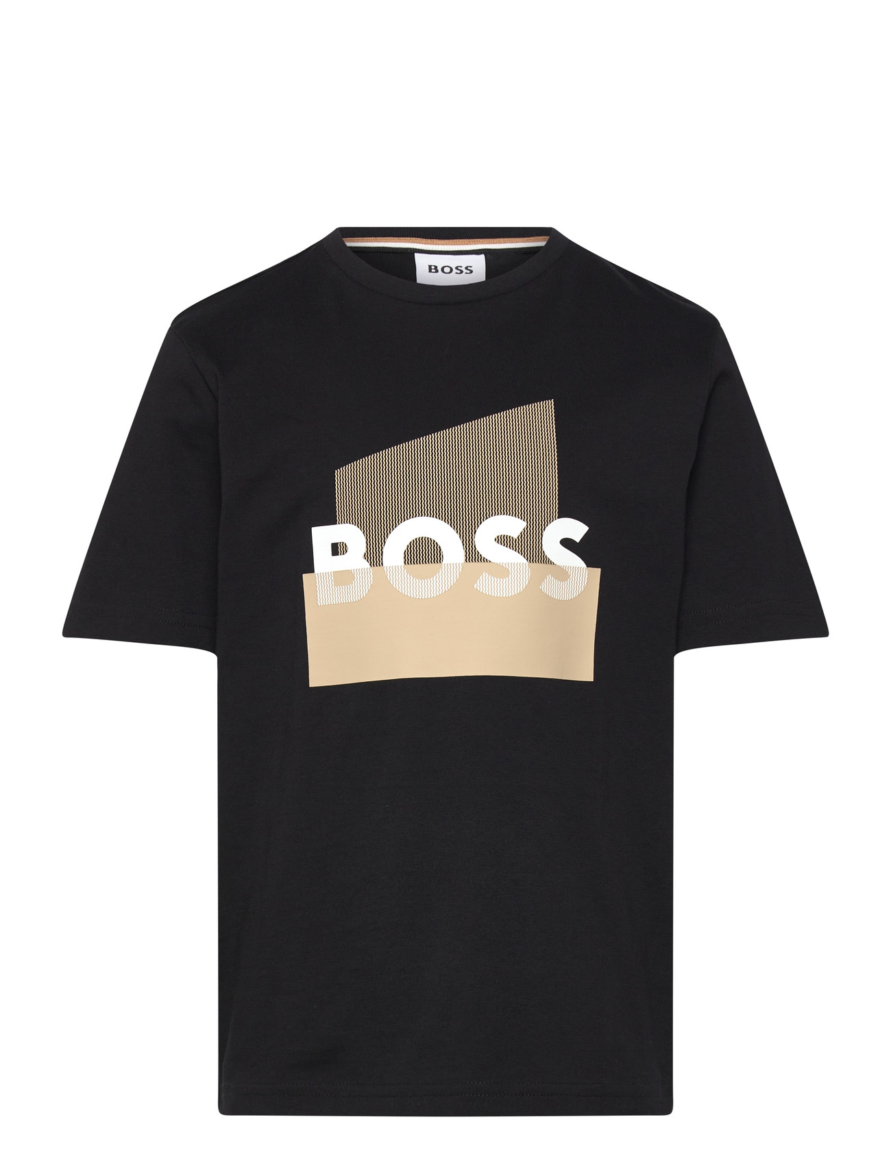 BOSS Short Sleeves Tee-Shirt, 150, Black, T-Shirts > Kortærmede, Børn