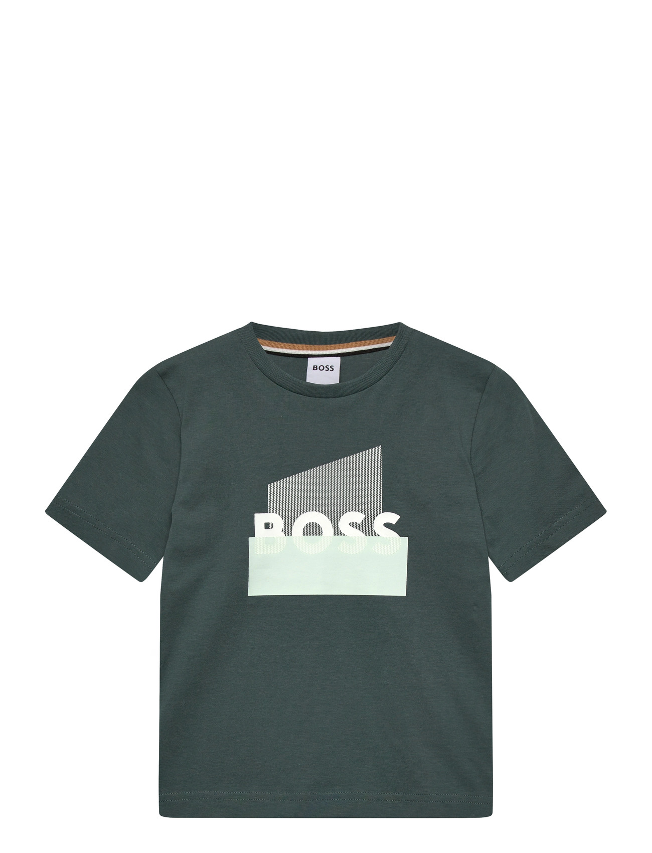 BOSS Short Sleeves Tee-Shirt, 110, Green, T-Shirts > Kortærmede, Børn