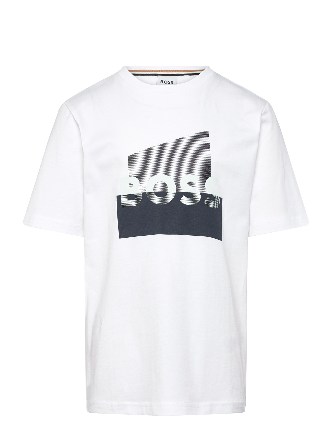 BOSS Short Sleeves Tee-Shirt, 110, White, T-Shirts > Kortærmede, Børn