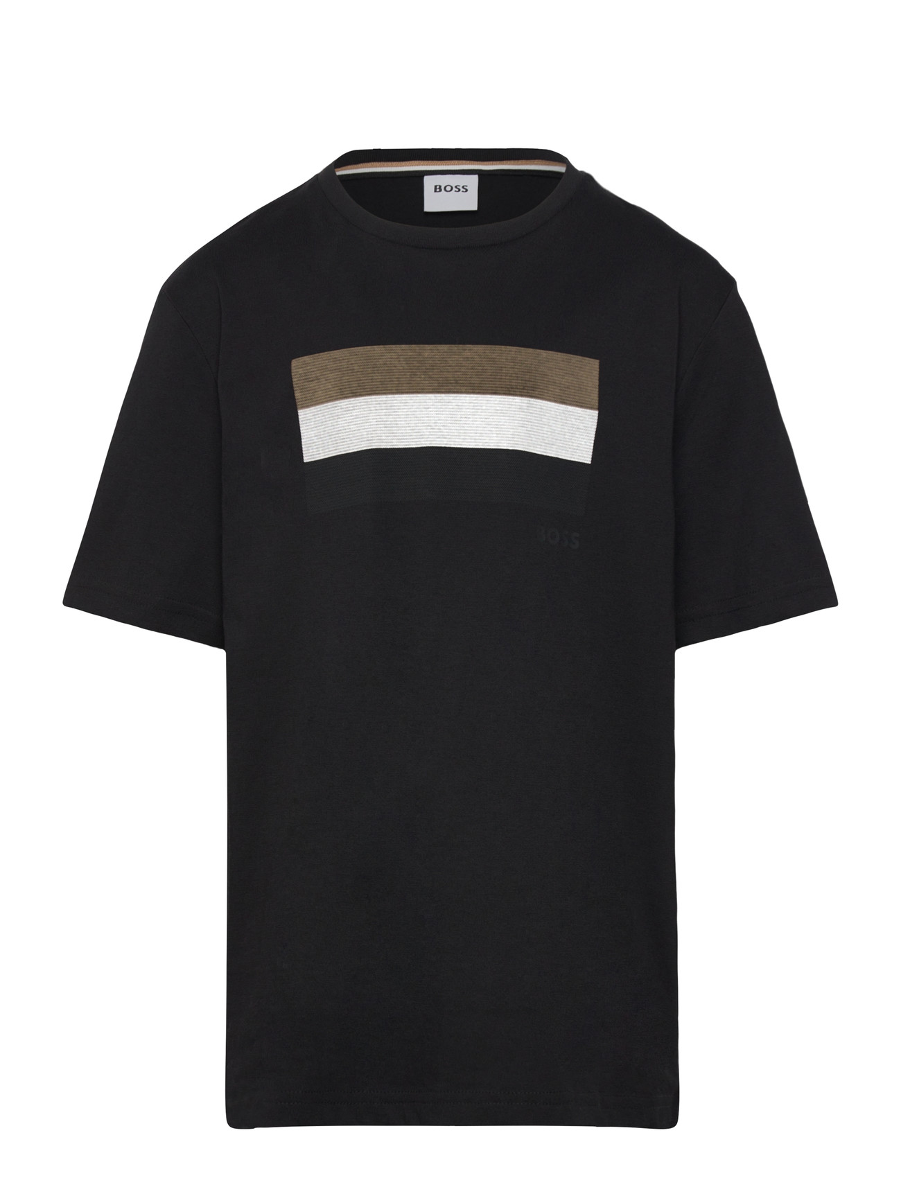 BOSS Short Sleeves Tee-Shirt, 110, Black, T-Shirts > Kortærmede, Børn