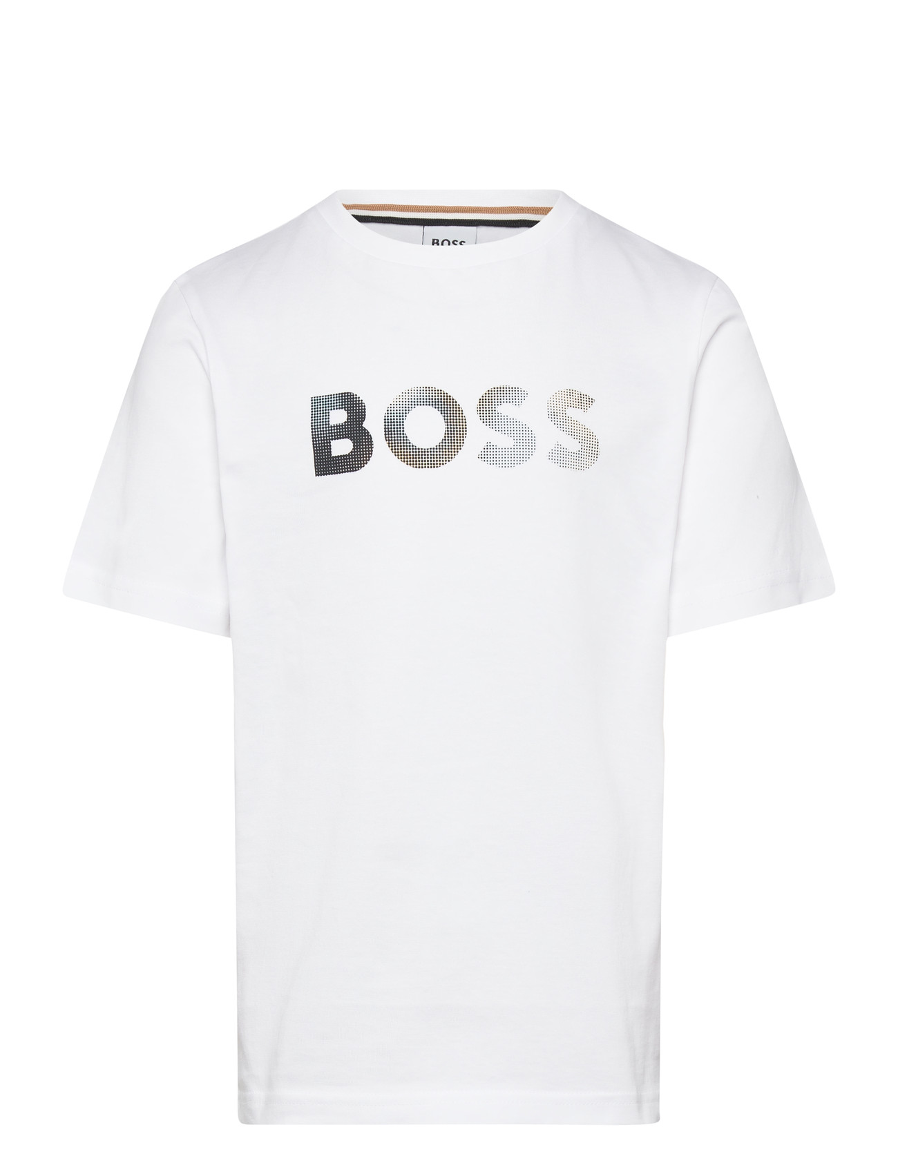 BOSS Short Sleeves Tee-Shirt, 104, White, T-Shirts > Kortærmede, Børn