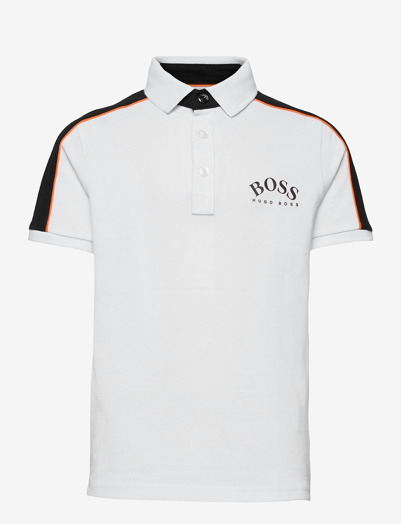 boss polo white
