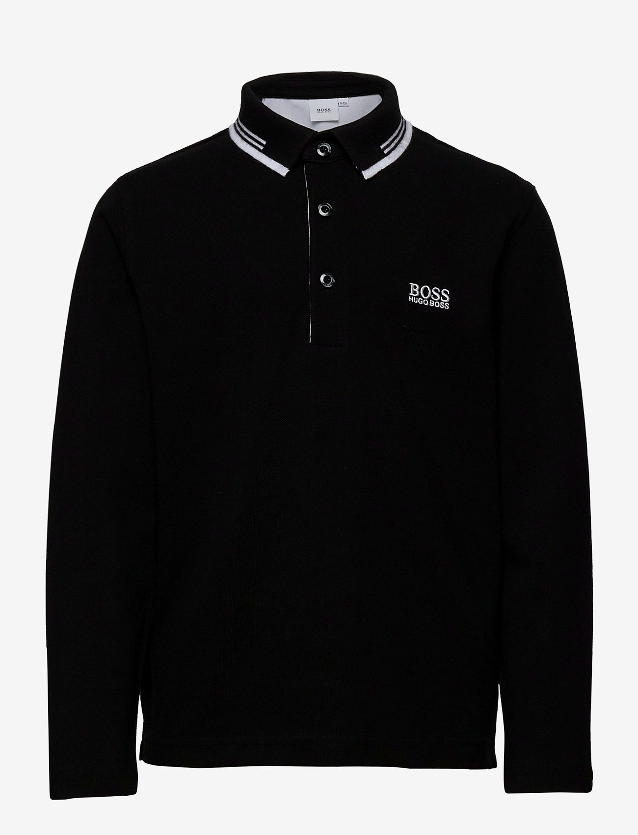 boss long sleeve polo