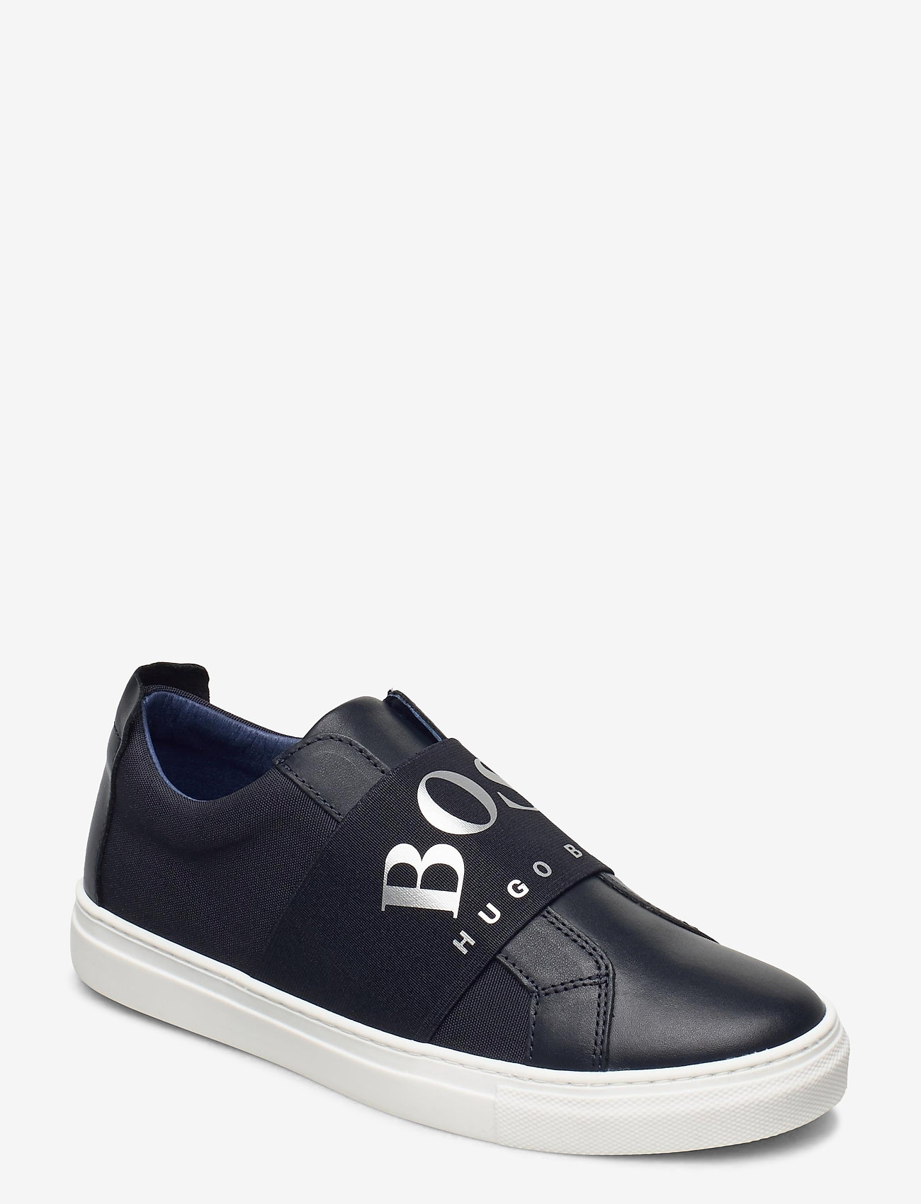 boss navy trainers