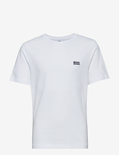 SHORT SLEEVES TEE-SHIRT - plain short-sleeved t-shirt - white