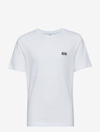 SHORT SLEEVES TEE-SHIRT - ensfarvede kortærmede t-shirts - white