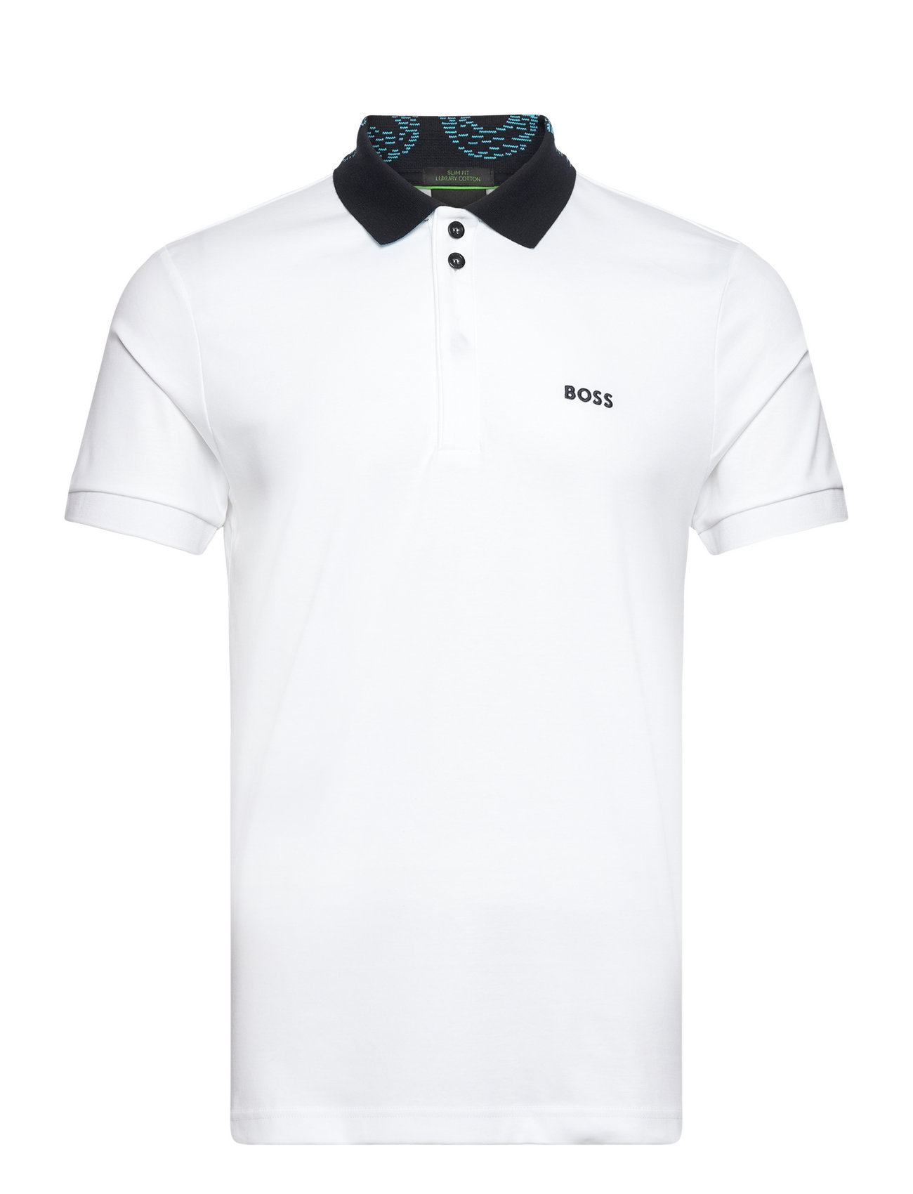 boss white polo shirt