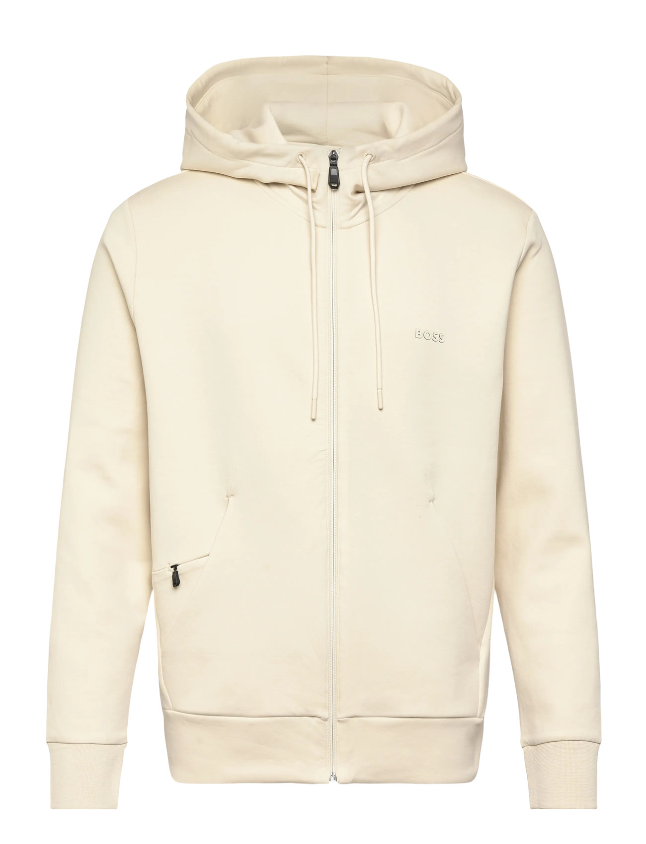 BOSS Saggy, 3XL, Cream, Sweatshirts & Hættetrøjer > Hættetrøjer, Herre