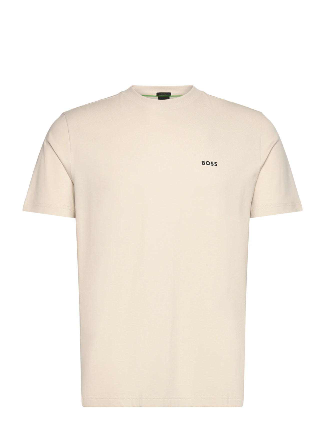 BOSS Tee, L, Cream, T-Shirts > Kortærmede, Herre