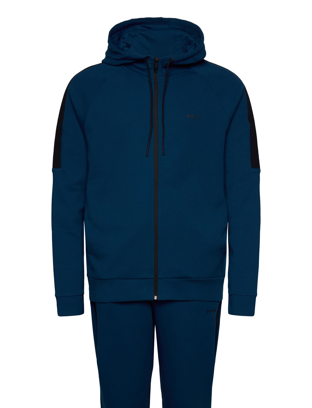 Tracksuit Set Tops Sweatshirts & Hoodies Hoodies Blue BOSS