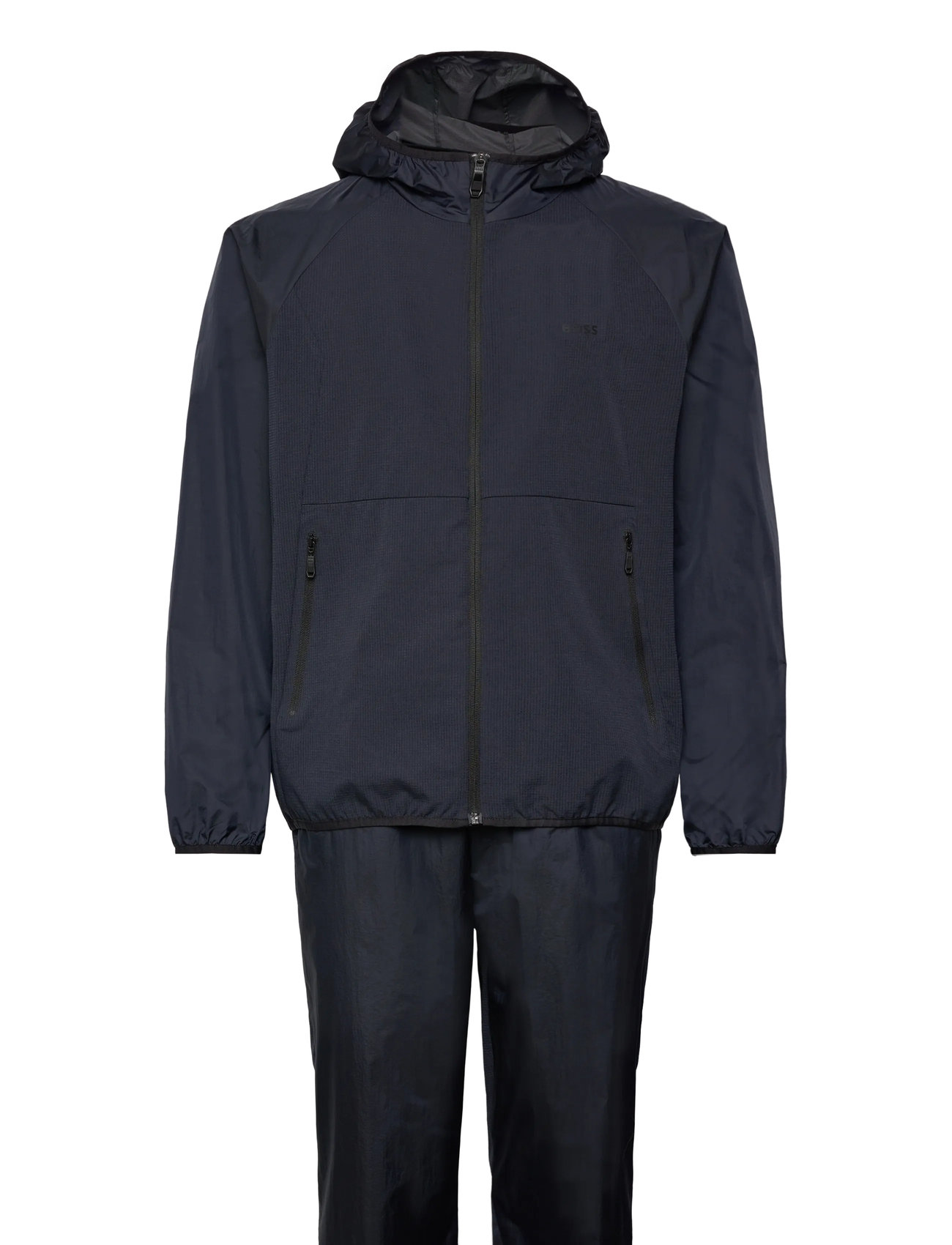 BOSS Tr_Air, M, Navy, Sport Sweatshirts & Hoodies > Sport Tracksuits-sets, Herre