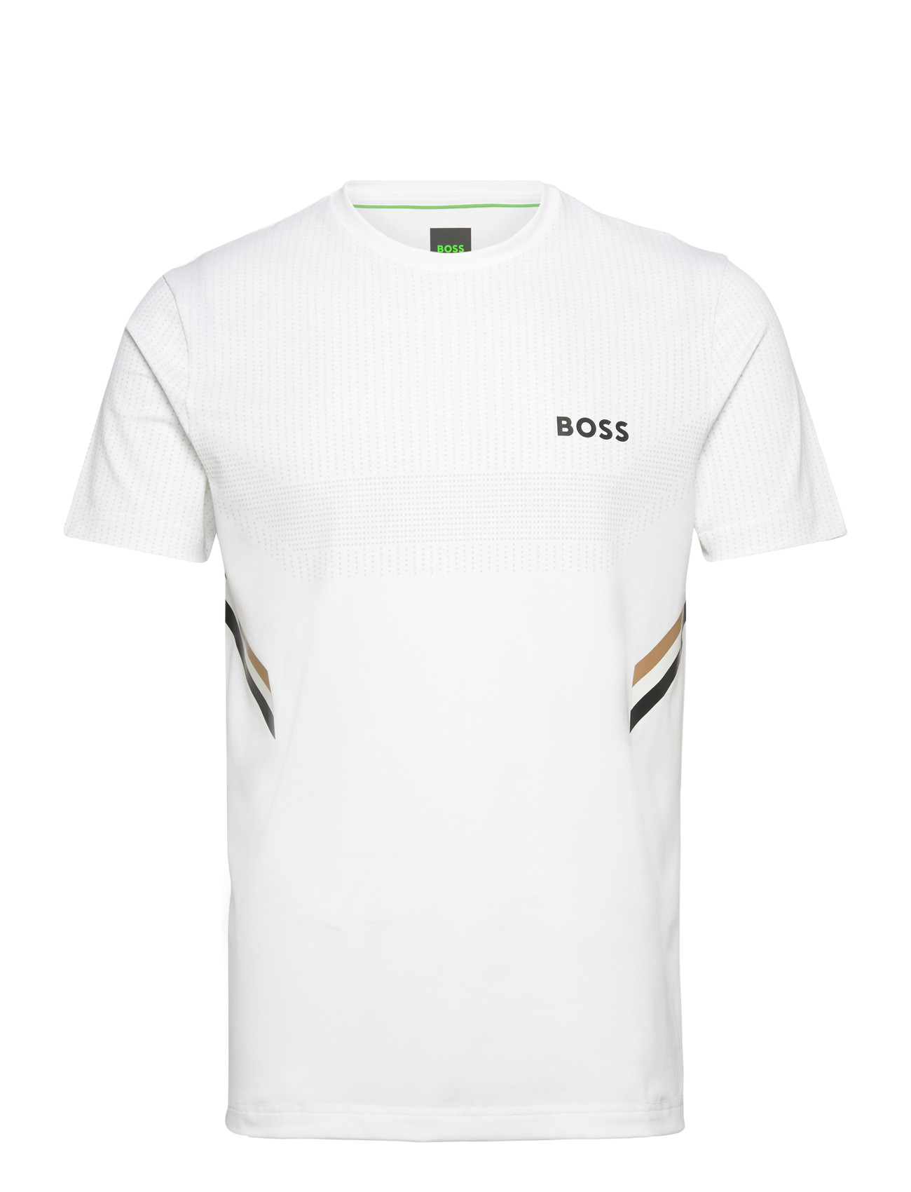 BOSS Tee Tech Toc Weiß - S - Herren