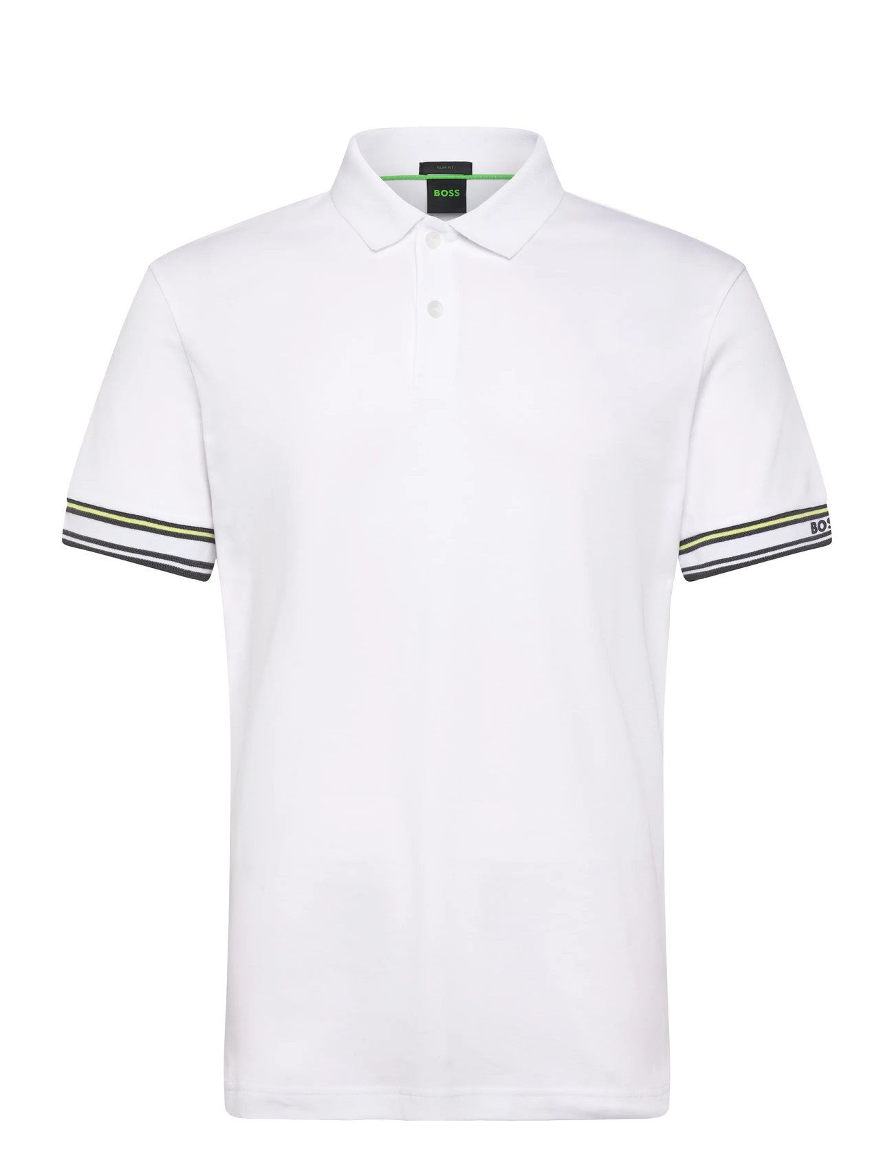 BOSS Polo Zone, XL, White, Sport Polos > Sport Short-sleeved Polos, Herre