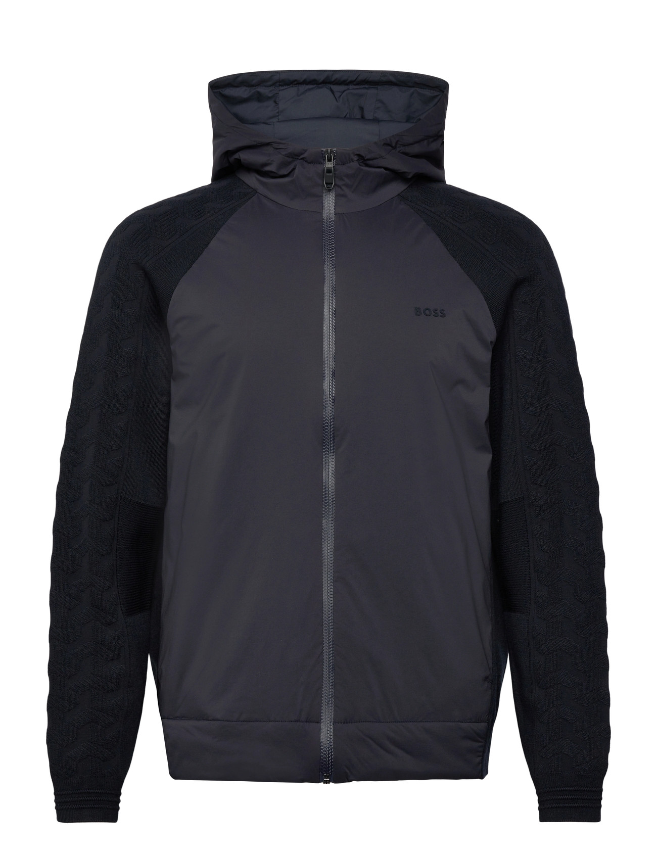 BOSS Kn_Mirror Hy, XL, Black, Sport Jackets > Sport Training Jackets, Herre