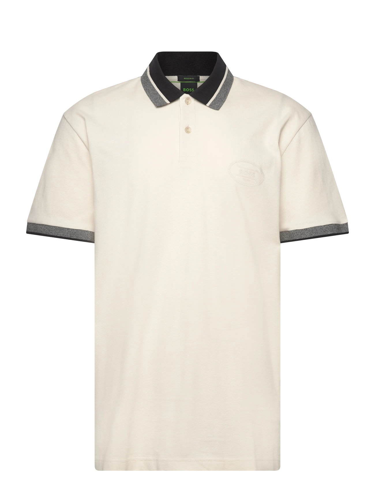 BOSS Pl_Hole19 Placket, XXL, Cream, Poloer > Kortærmede, Herre