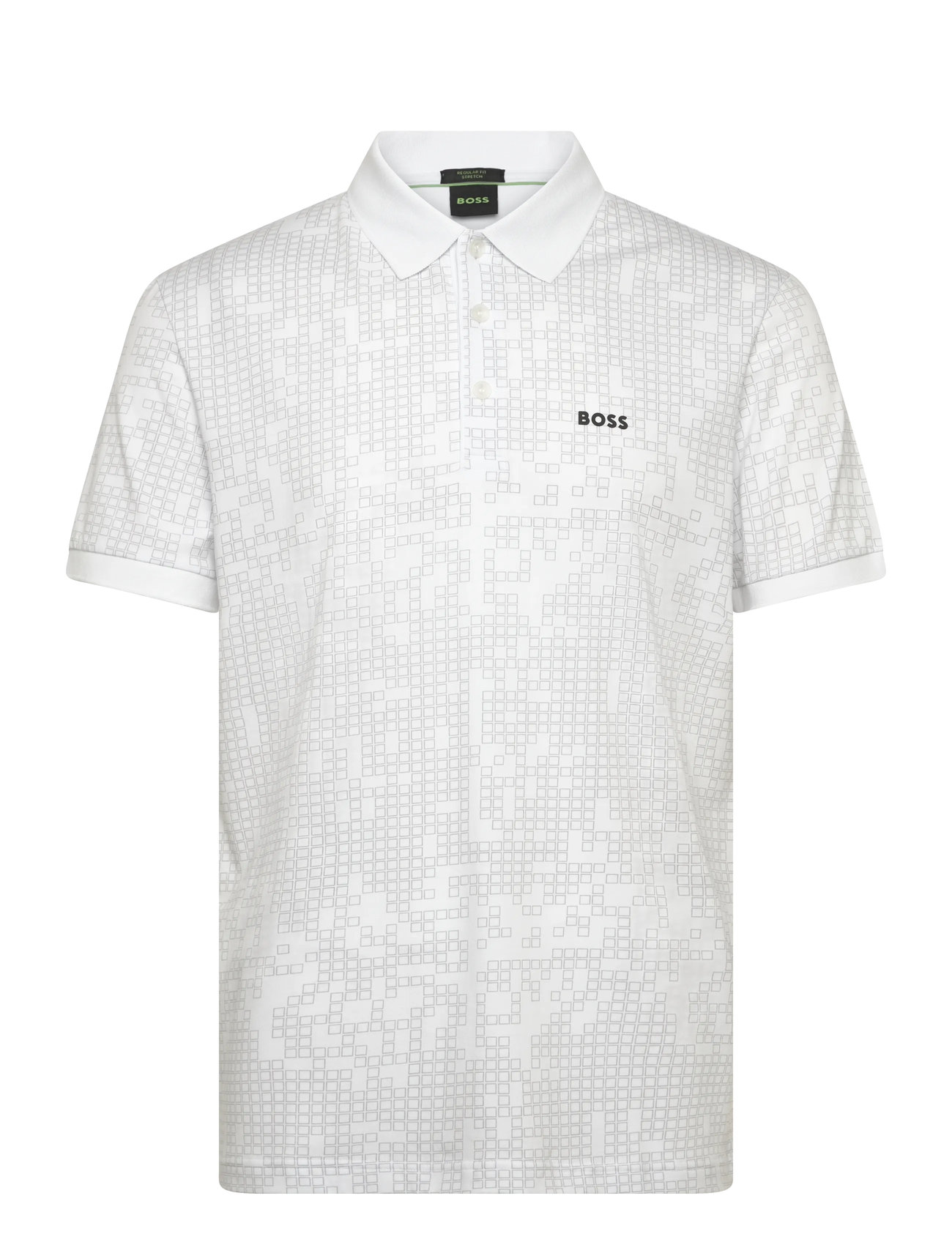 BOSS Polo Ao Zone, XXL, White, Sport Polos > Sport Short-sleeved Polos, Herre