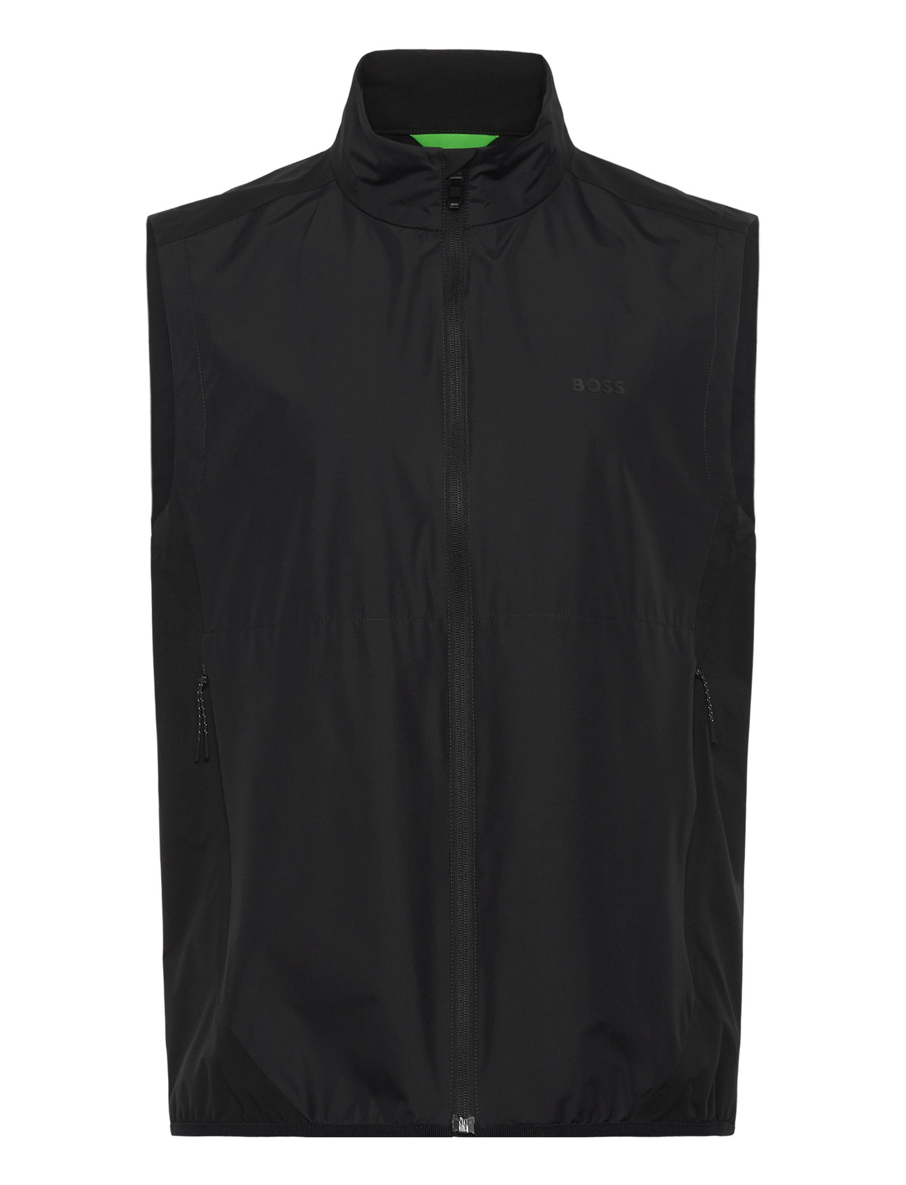 BOSS Ow_Goc Birdie Vest, L, Black, Sport Overtøj > Sport Veste, Herre