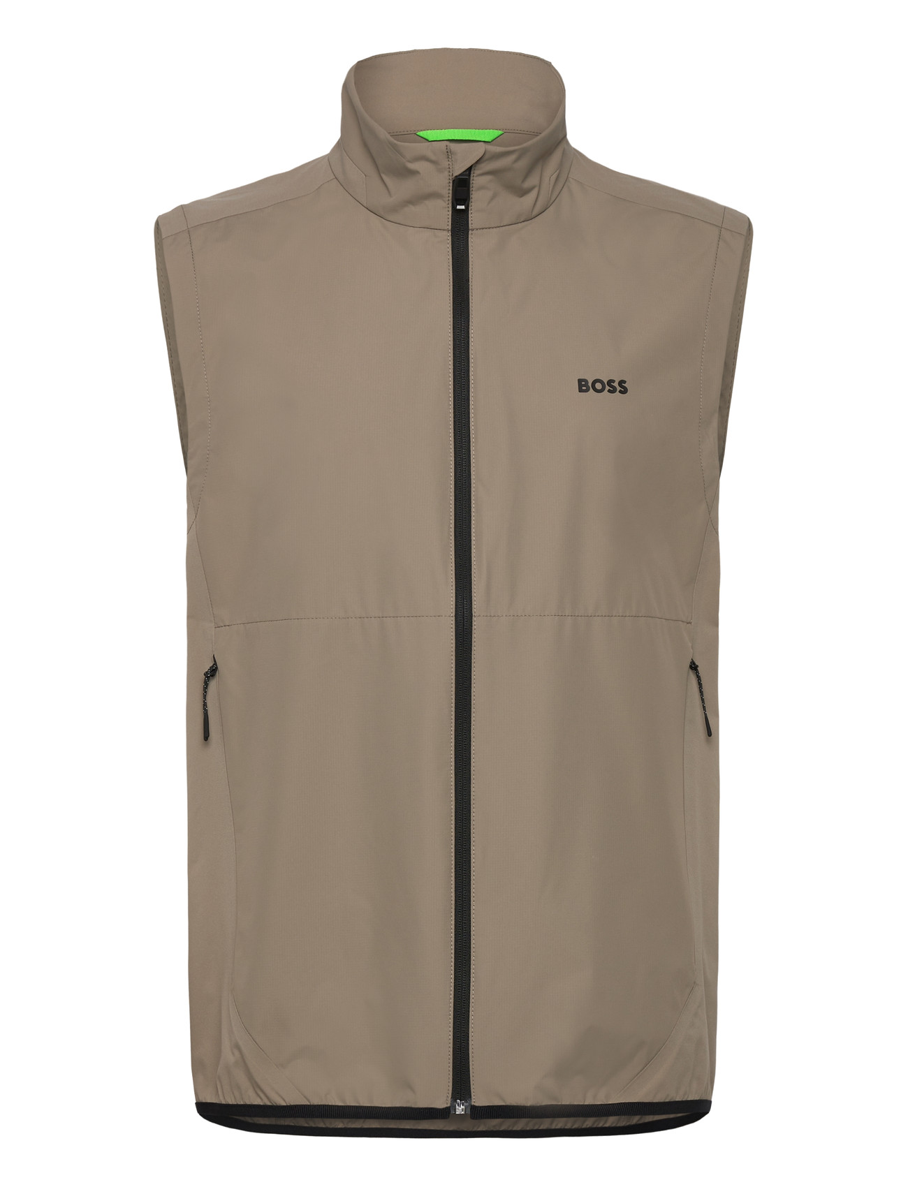 BOSS Ow_Goc Birdie Vest, XXL, Brown, Sport Overtøj > Sport Veste, Herre