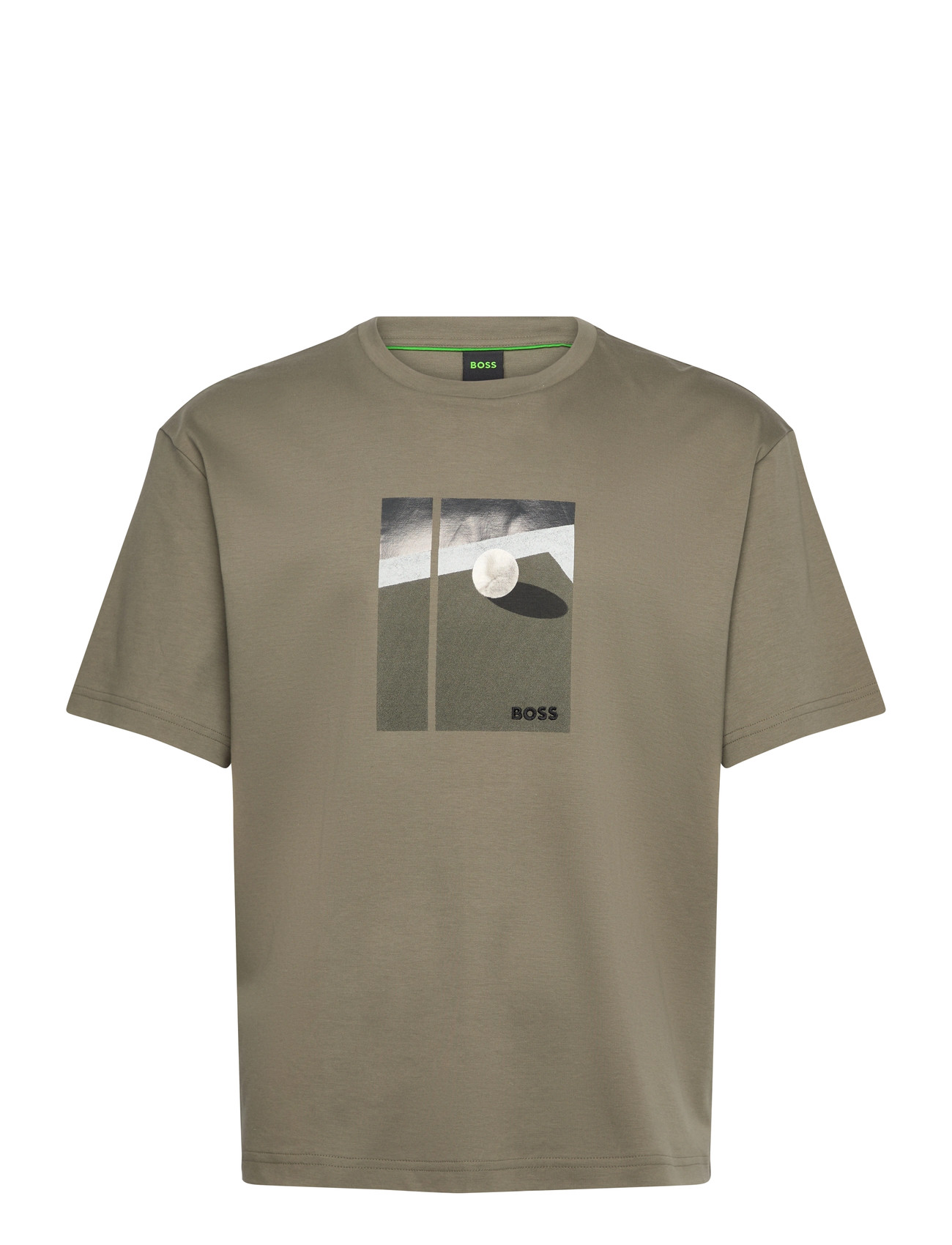 BOSS Ts_Join Relaxed Grx Khaki - L - Herren