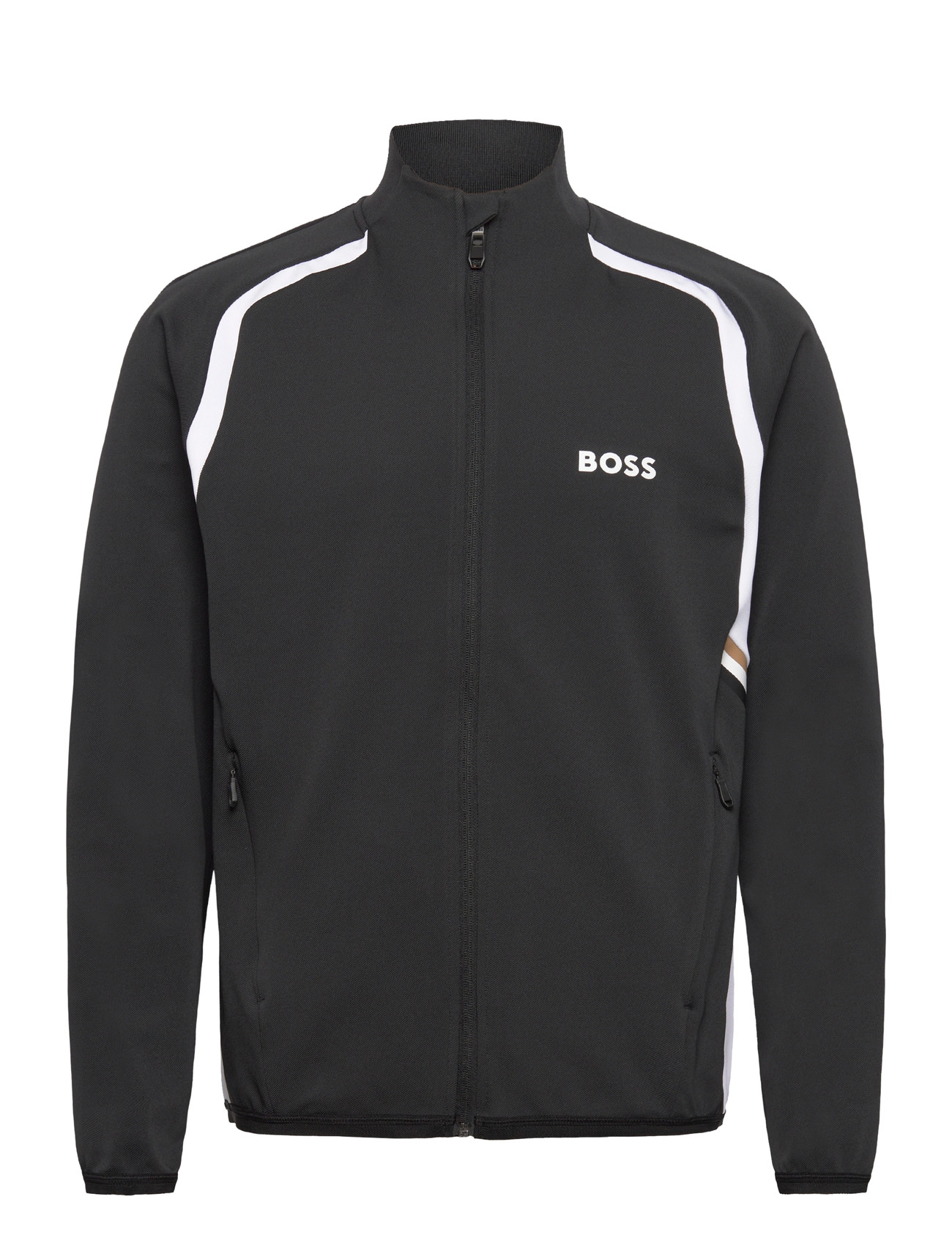 BOSS Sw_Toc Spin Fz, M, Black, Sport Jackets > Sport Training Jackets, Herre