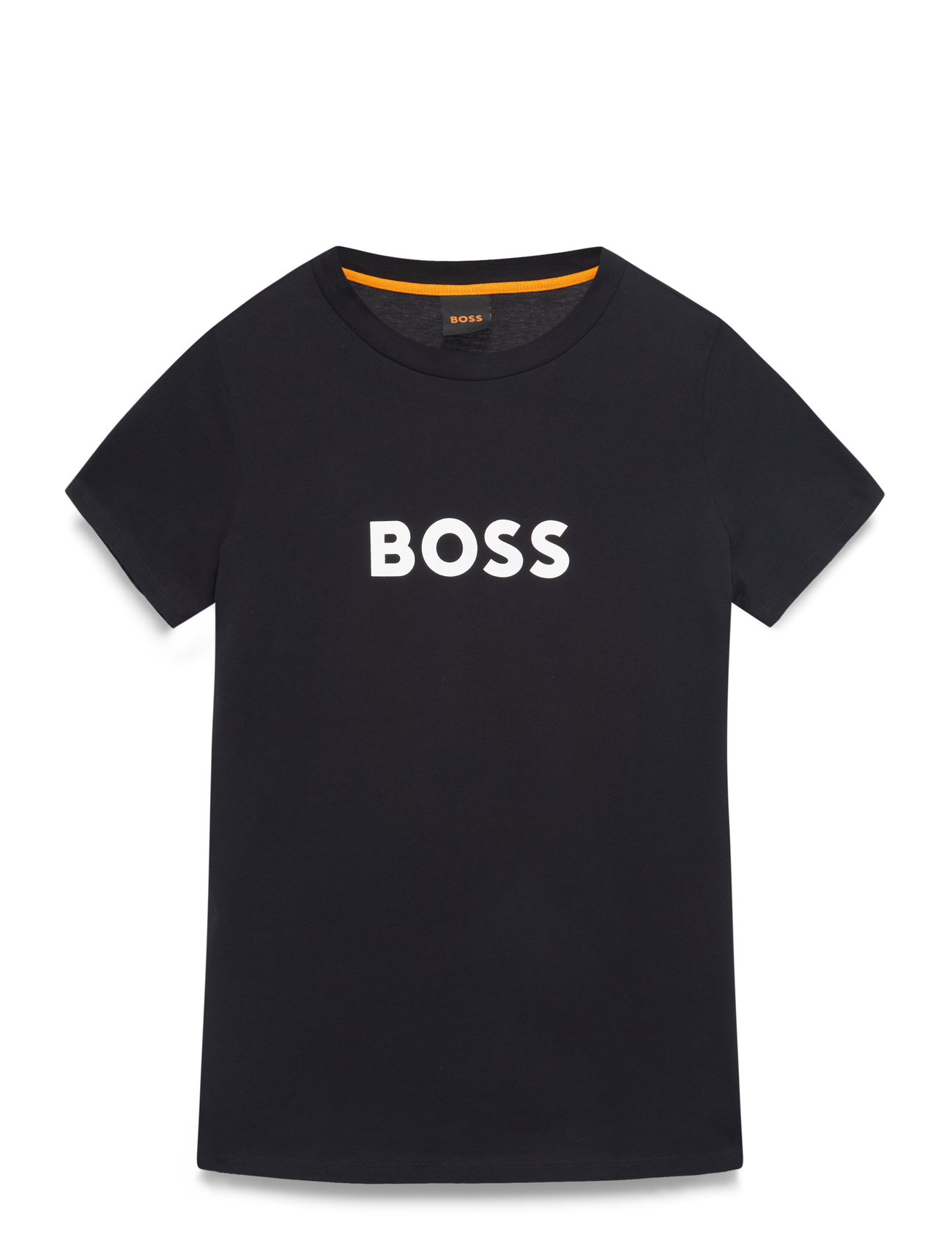 BOSS C_Elogo_5, L, Black, T-Shirts & Toppe > Kortærmede, Dame