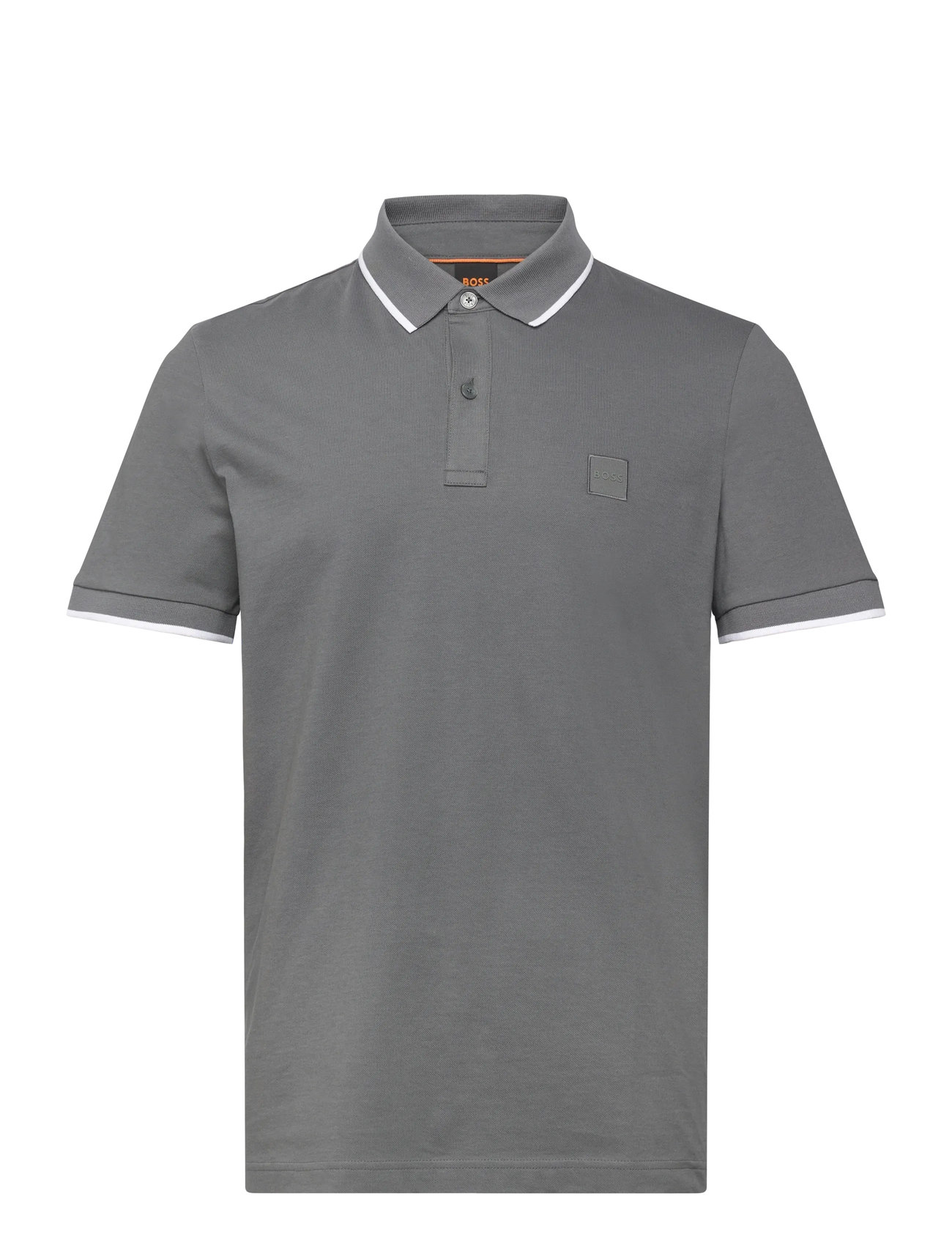 BOSS Passertip, M, Grey, Poloer > Kortærmede, Herre