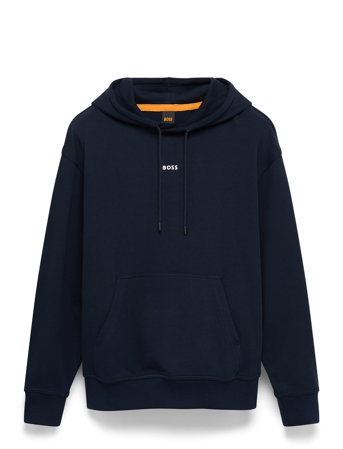 BOSS Wesmallhood, S, Navy, Sweatshirts & Hættetrøjer > Hættetrøjer, Herre