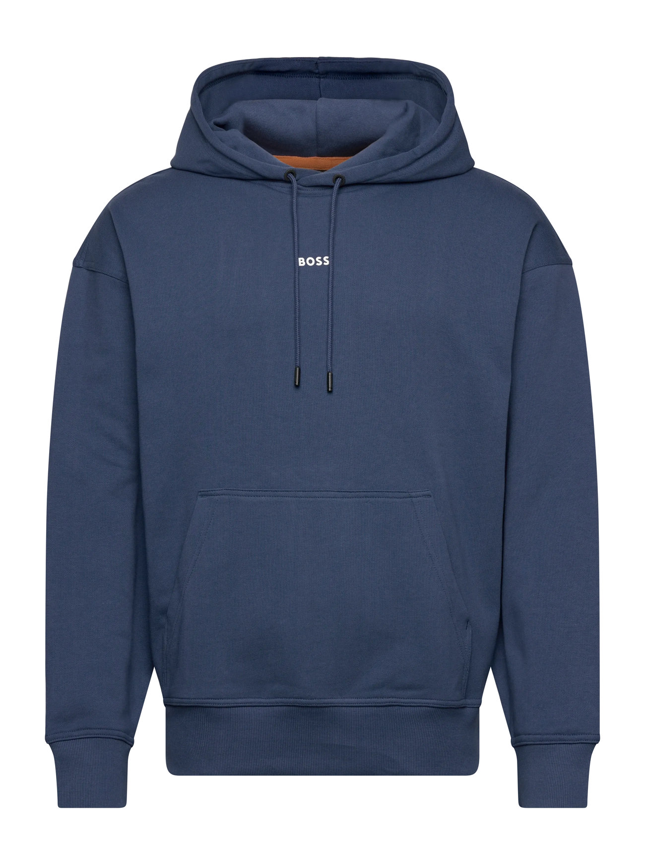 BOSS Wesmallhood, XL, Navy, Sweatshirts & Hættetrøjer > Hættetrøjer, Herre