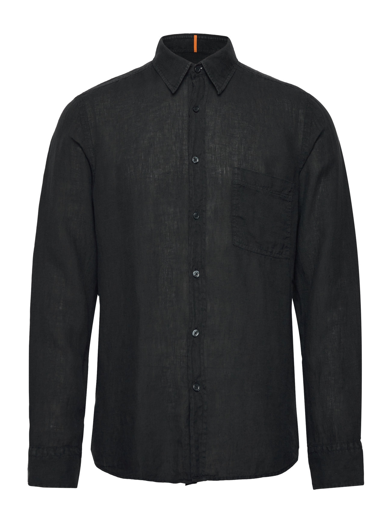 BOSS Relegant_6_M, XL, Black, Skjorter > Skjorter I Hør, Herre