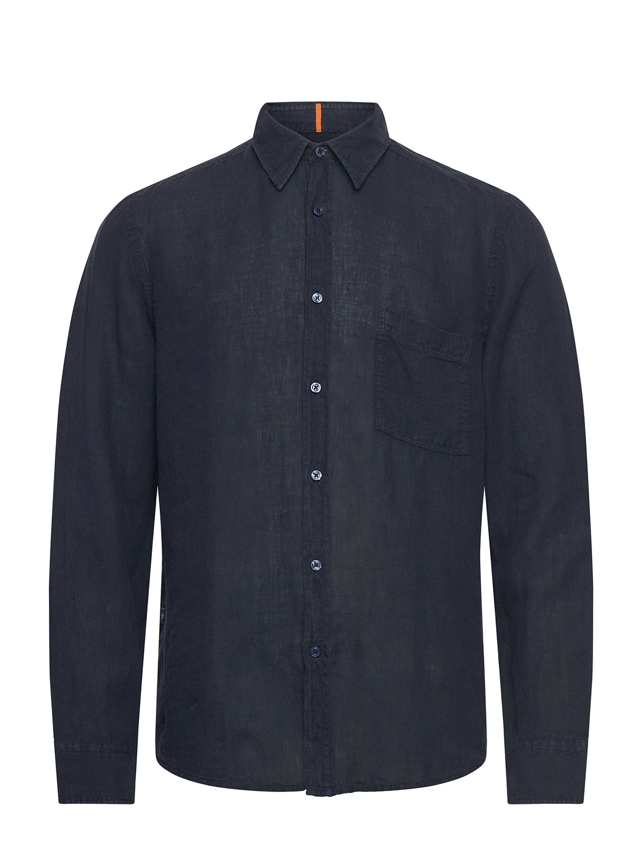 BOSS Relegant_6_M, XXL, Navy, Skjorter > Skjorter I Hør, Herre