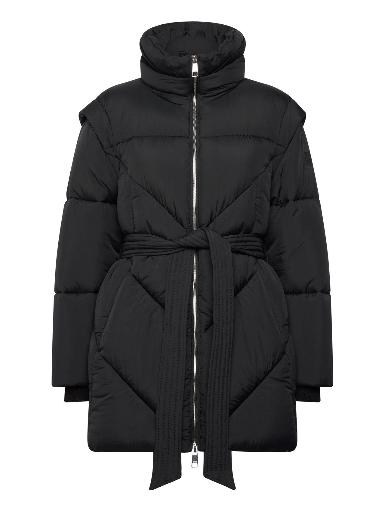 BOSS C_Piobella, 40, Black, Jakker > Vatteret Jakke, Dame