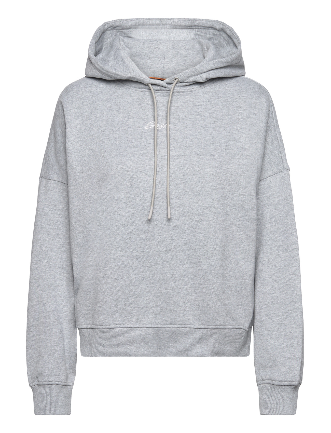 BOSS C_Ehoody_S, L, Grey, Sweatshirts & Hættetrøjer > Hættetrøjer, Dame
